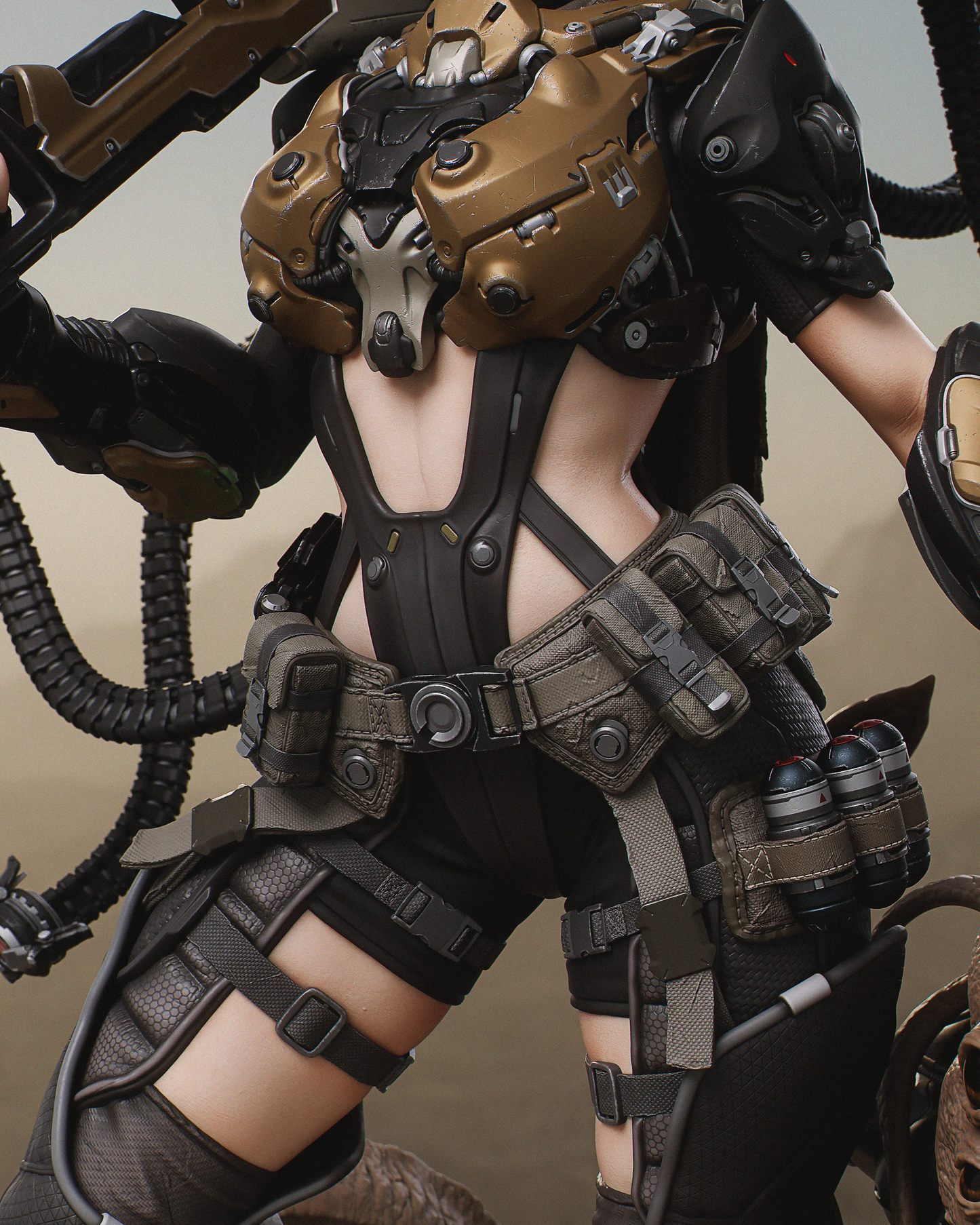 Kyla by CA3D | High Quality Resin Print | Painted Commissions available! - Sephiknot