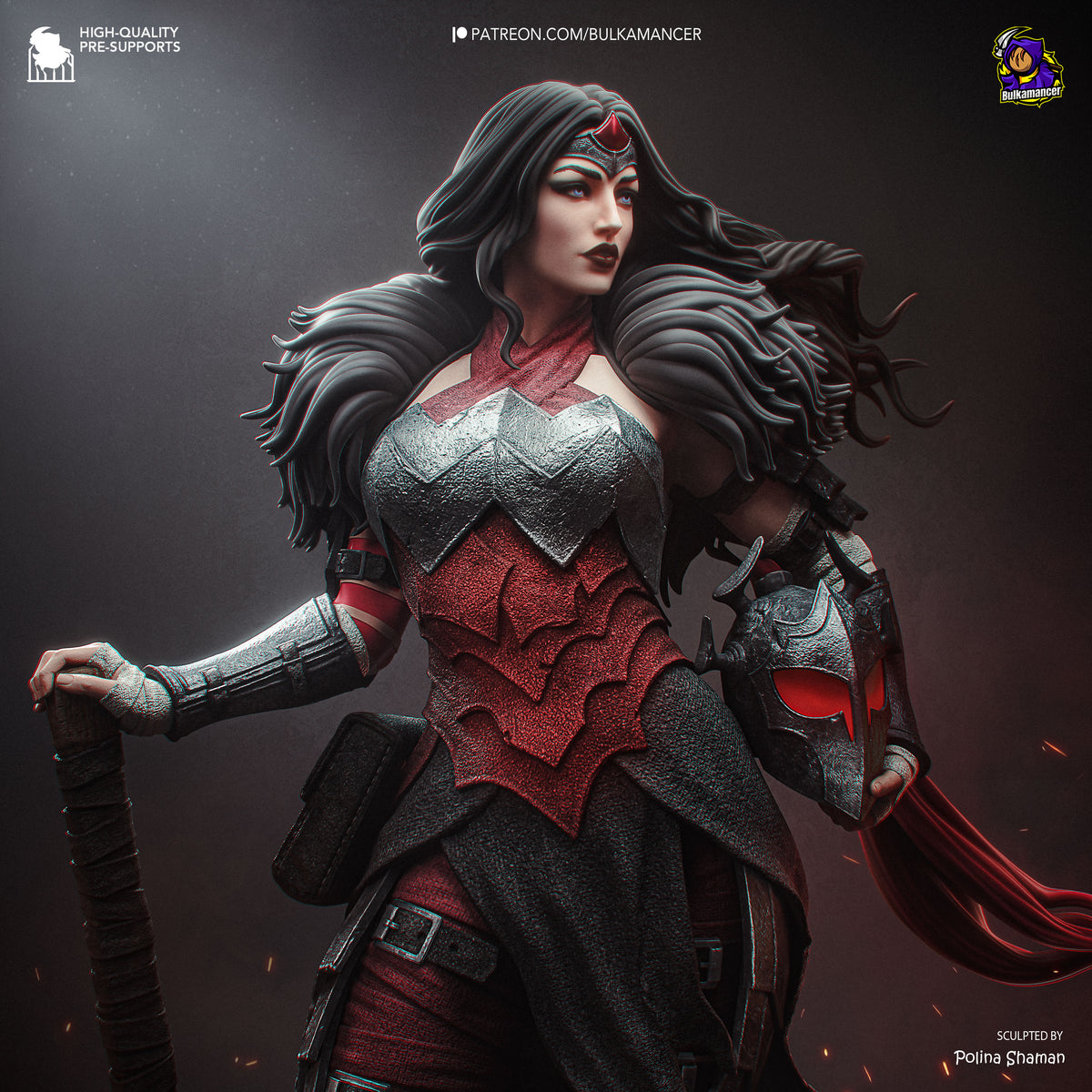 Absolute Wonder Woman by Bulkamancer | High Quality Resin Print | Painted Commissions available!