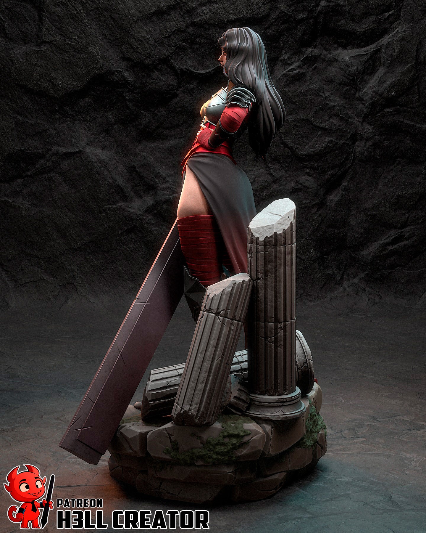 Wonder Woman by h3ll creator | High Quality Resin Print | Painted Commissions available!