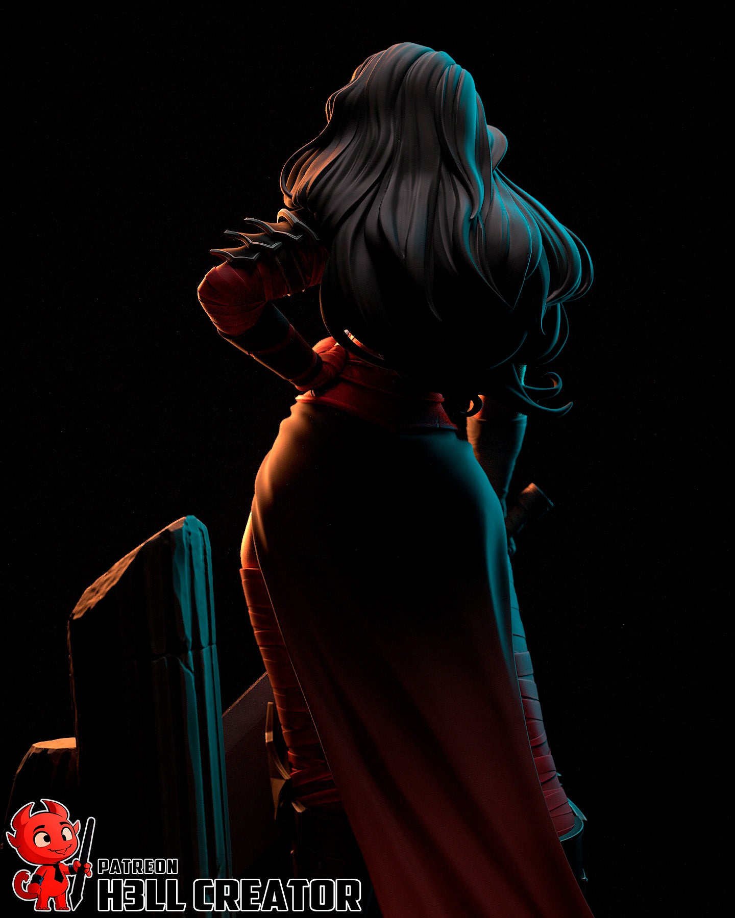 Wonder Woman by h3ll creator | High Quality Resin Print | Painted Commissions available!
