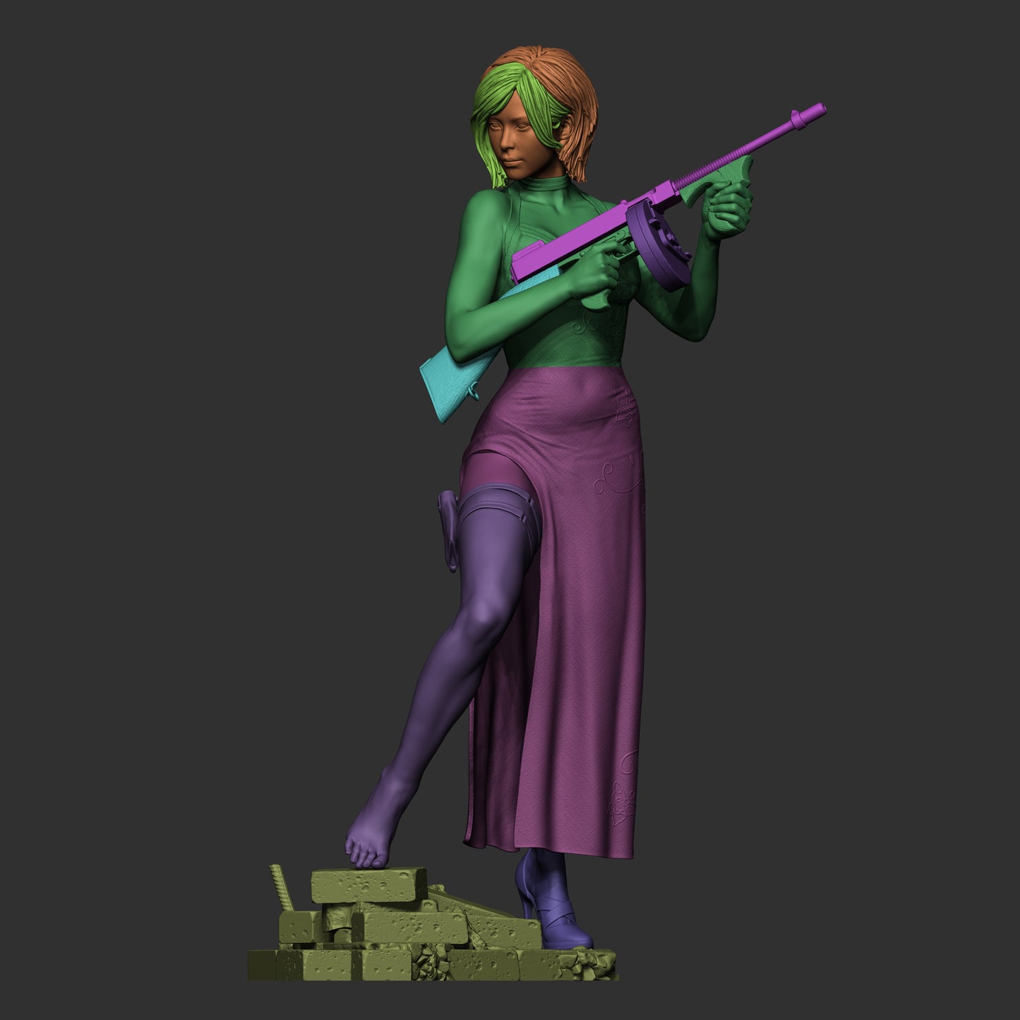 Ada Wong from Resident Evil Fan-Made Model by CA3D - Sephiknot