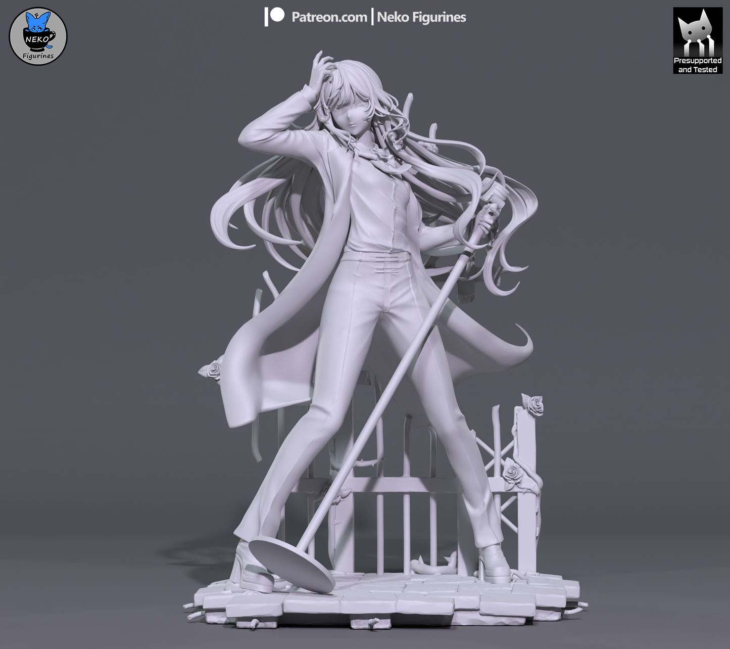 Chando from Ado by Neko Figurines | High Quality Resin Print | Painted Commissions available!