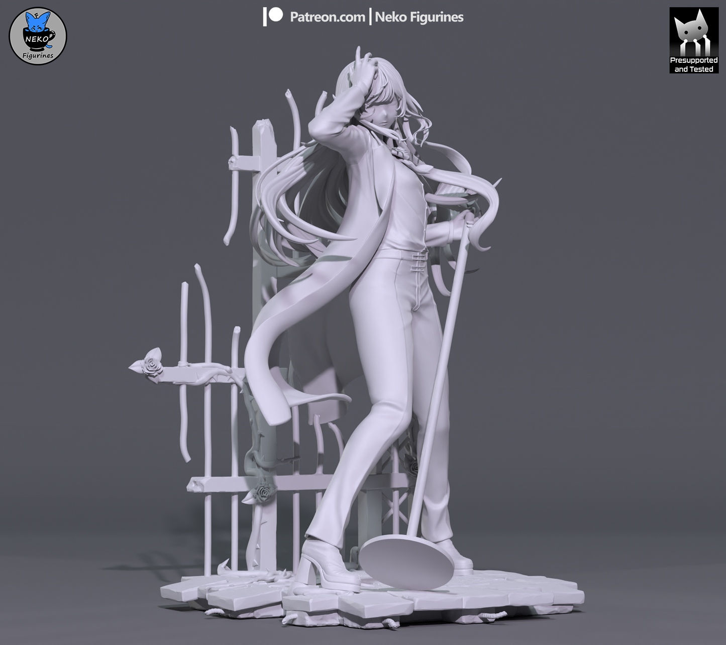 Chando from Ado by Neko Figurines | High Quality Resin Print | Painted Commissions available!