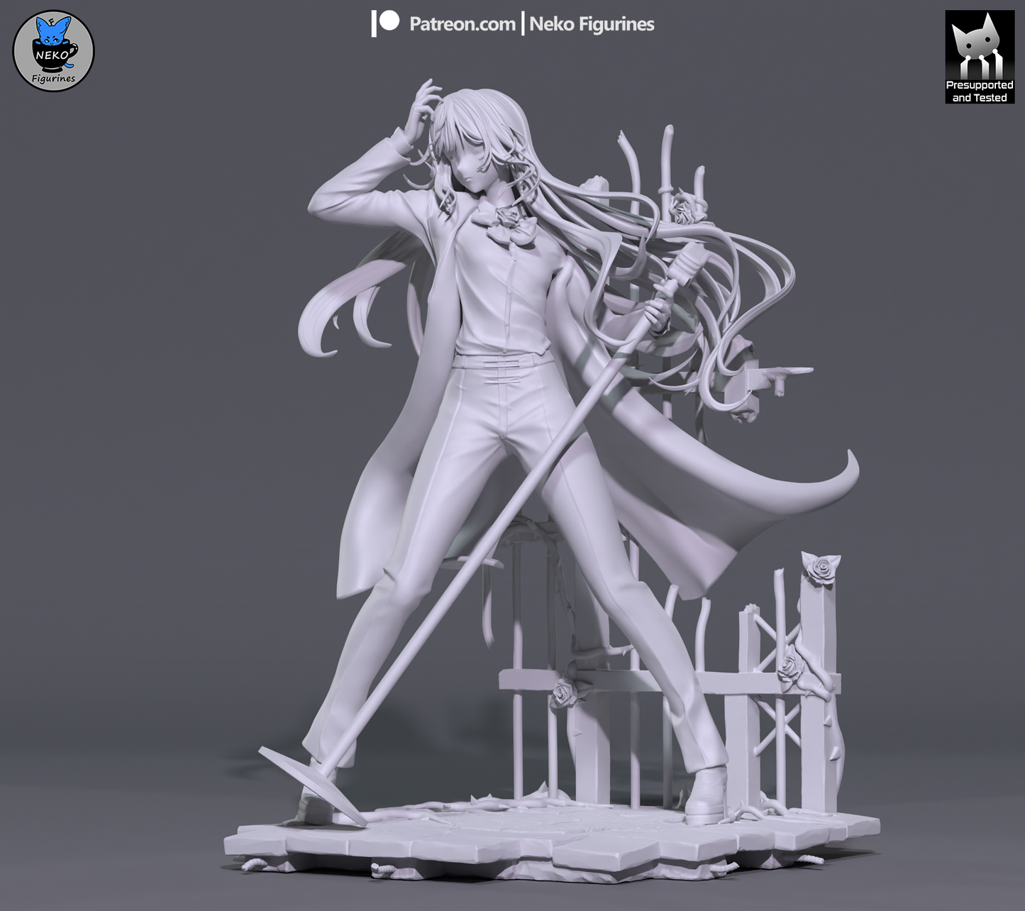 Chando from Ado by Neko Figurines | High Quality Resin Print | Painted Commissions available!