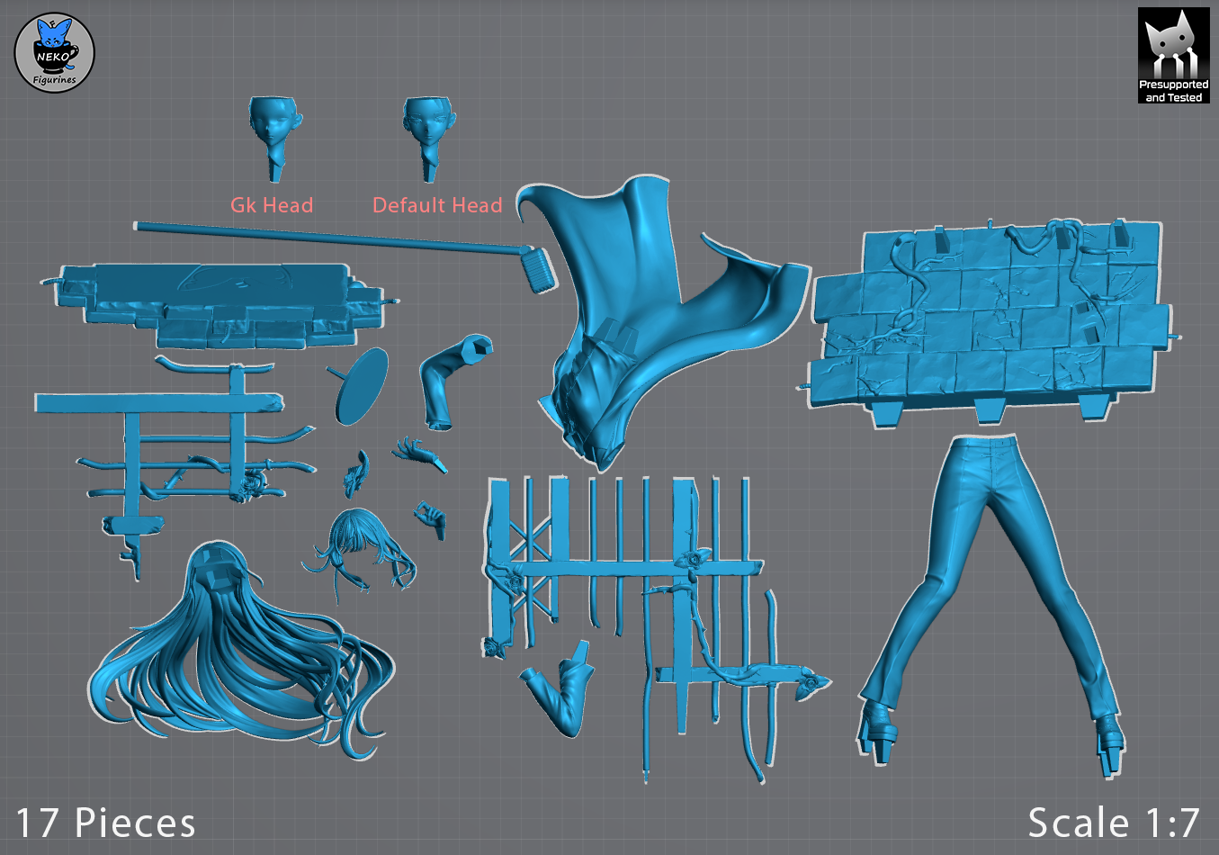 Chando from Ado by Neko Figurines | High Quality Resin Print | Painted Commissions available!