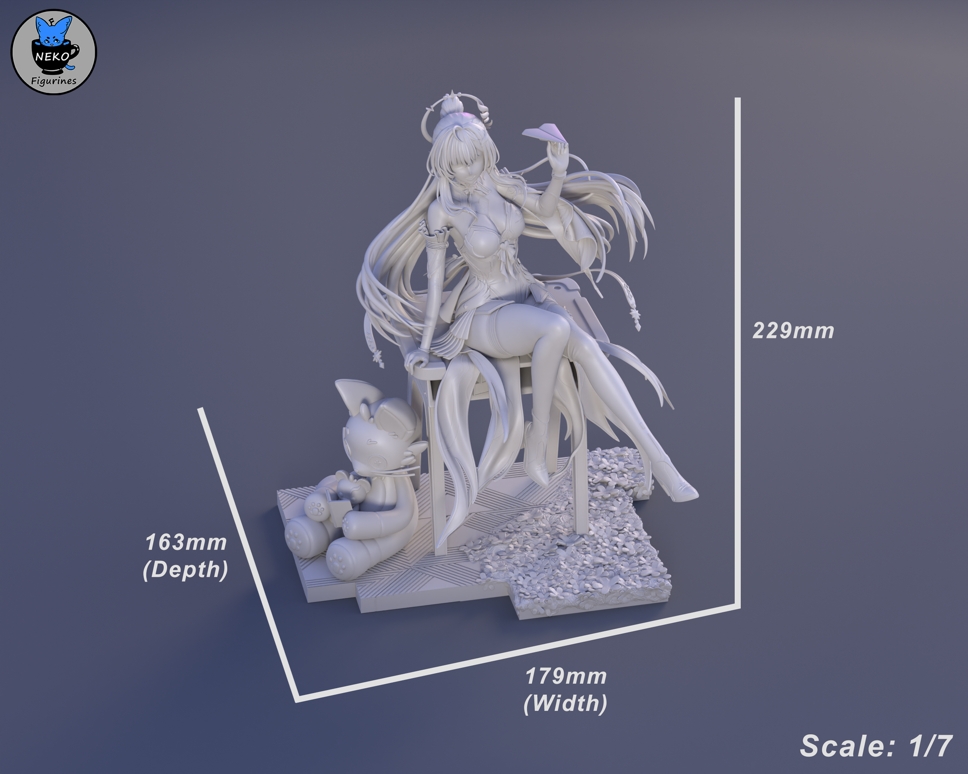 Aemeath from Wuthering Waves by Neko Figurines | High Quality Resin Print | Painted Commissions available! - Sephiknot