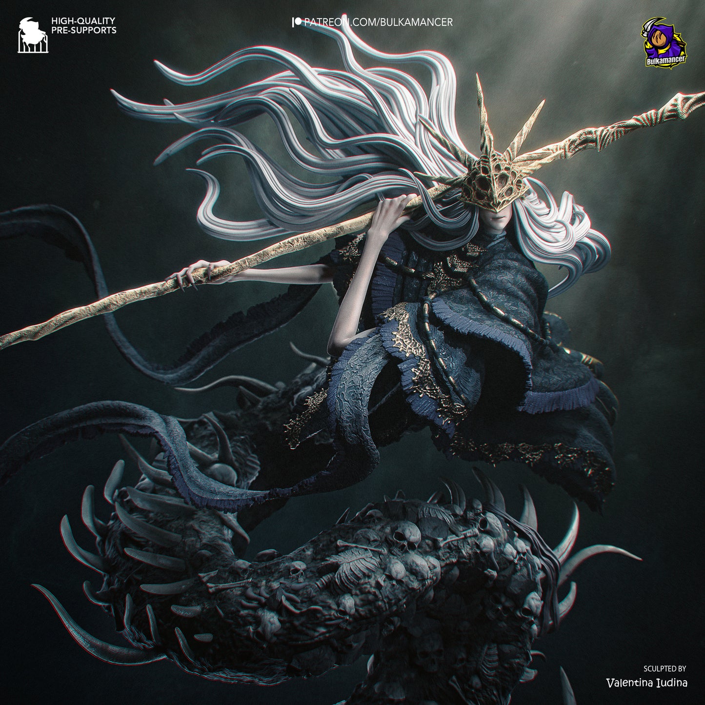 Aldritch by Bulkamancer | High Quality Resin Print | Painted Commissions available!