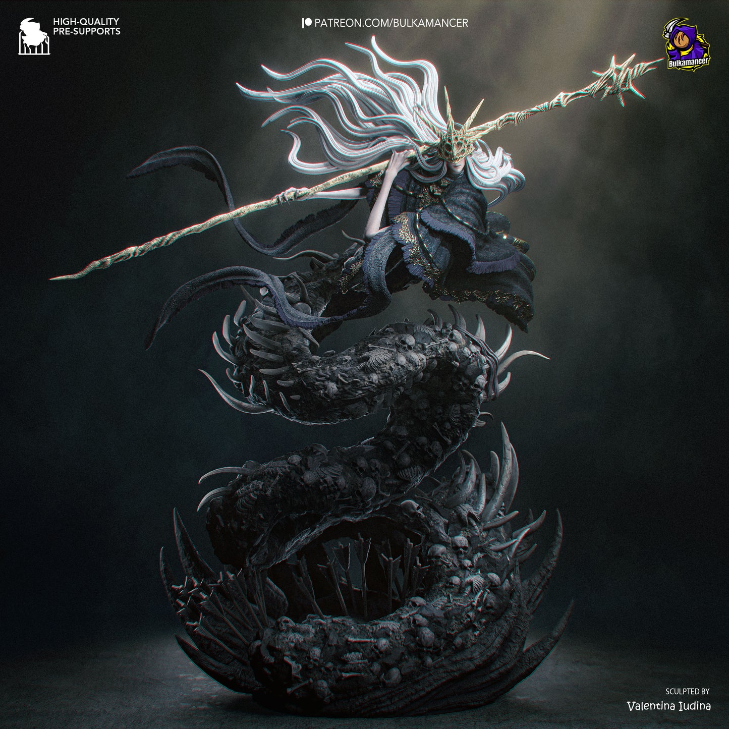 Aldritch by Bulkamancer | High Quality Resin Print | Painted Commissions available!