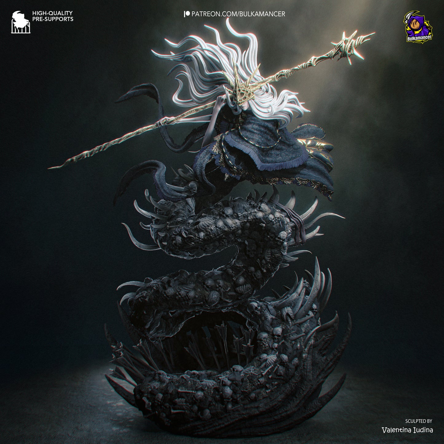 Aldritch by Bulkamancer | High Quality Resin Print | Painted Commissions available!