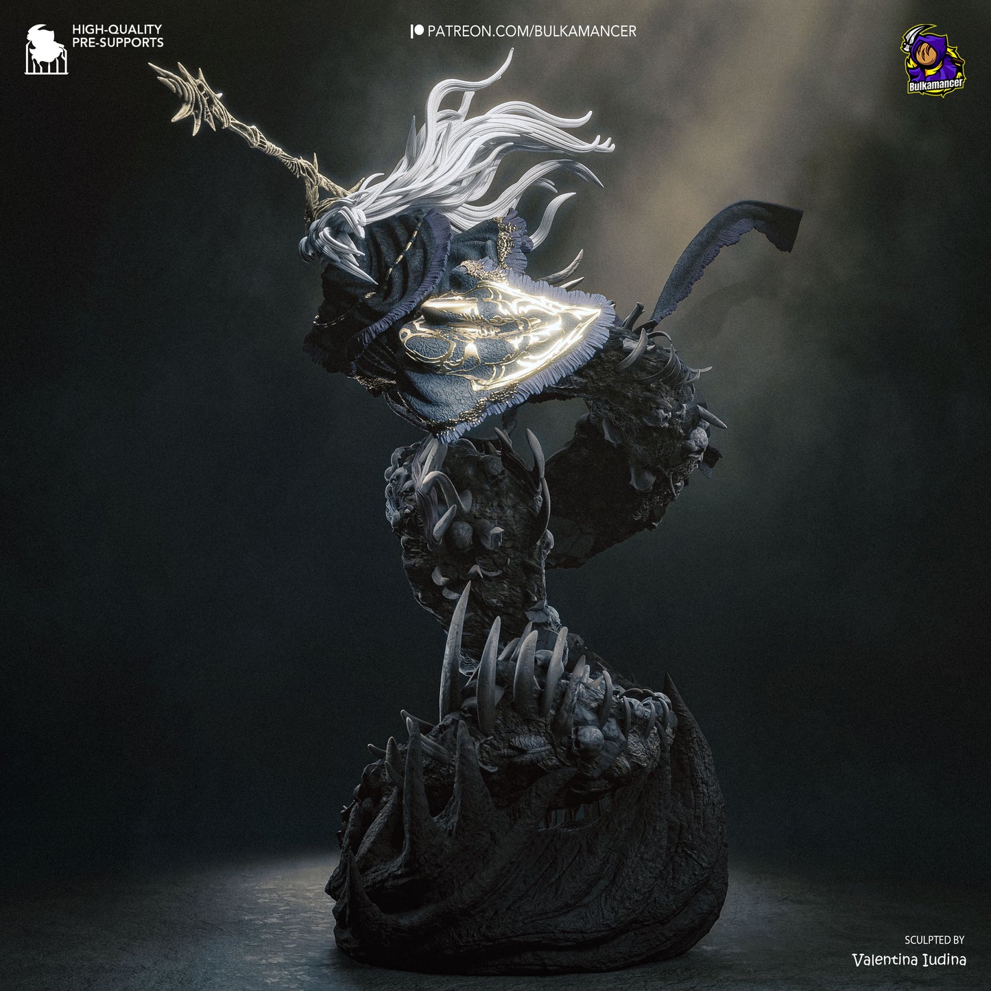 Aldritch by Bulkamancer | High Quality Resin Print | Painted Commissions available!