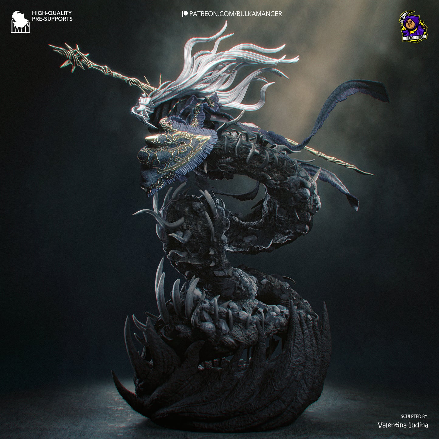Aldritch by Bulkamancer | High Quality Resin Print | Painted Commissions available!
