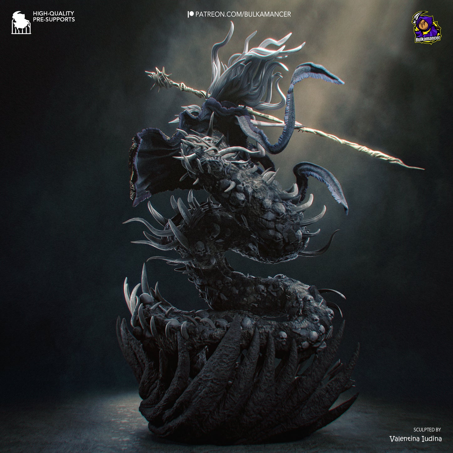 Aldritch by Bulkamancer | High Quality Resin Print | Painted Commissions available!