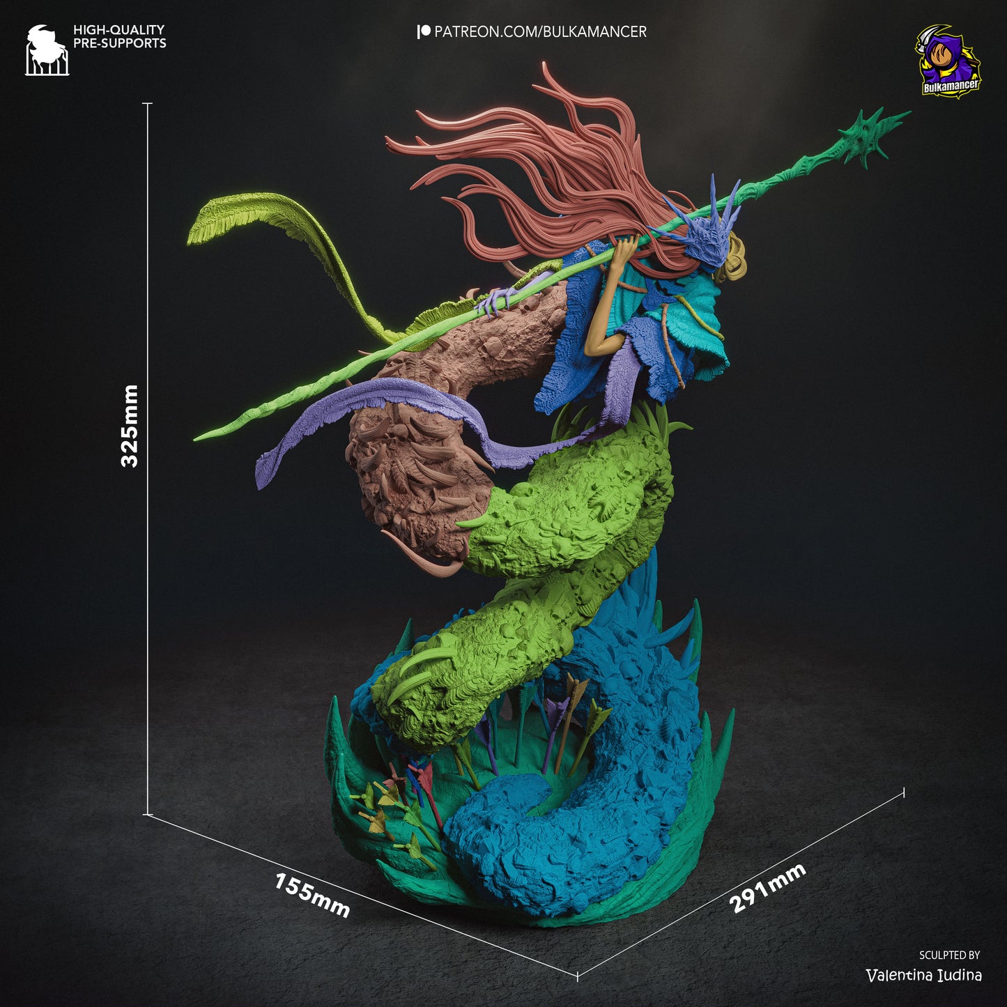 Aldritch by Bulkamancer | High Quality Resin Print | Painted Commissions available!