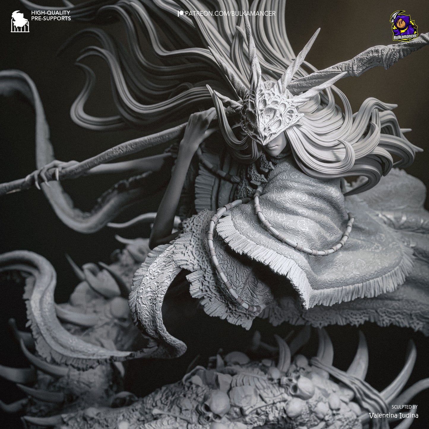 Aldritch by Bulkamancer | High Quality Resin Print | Painted Commissions available!