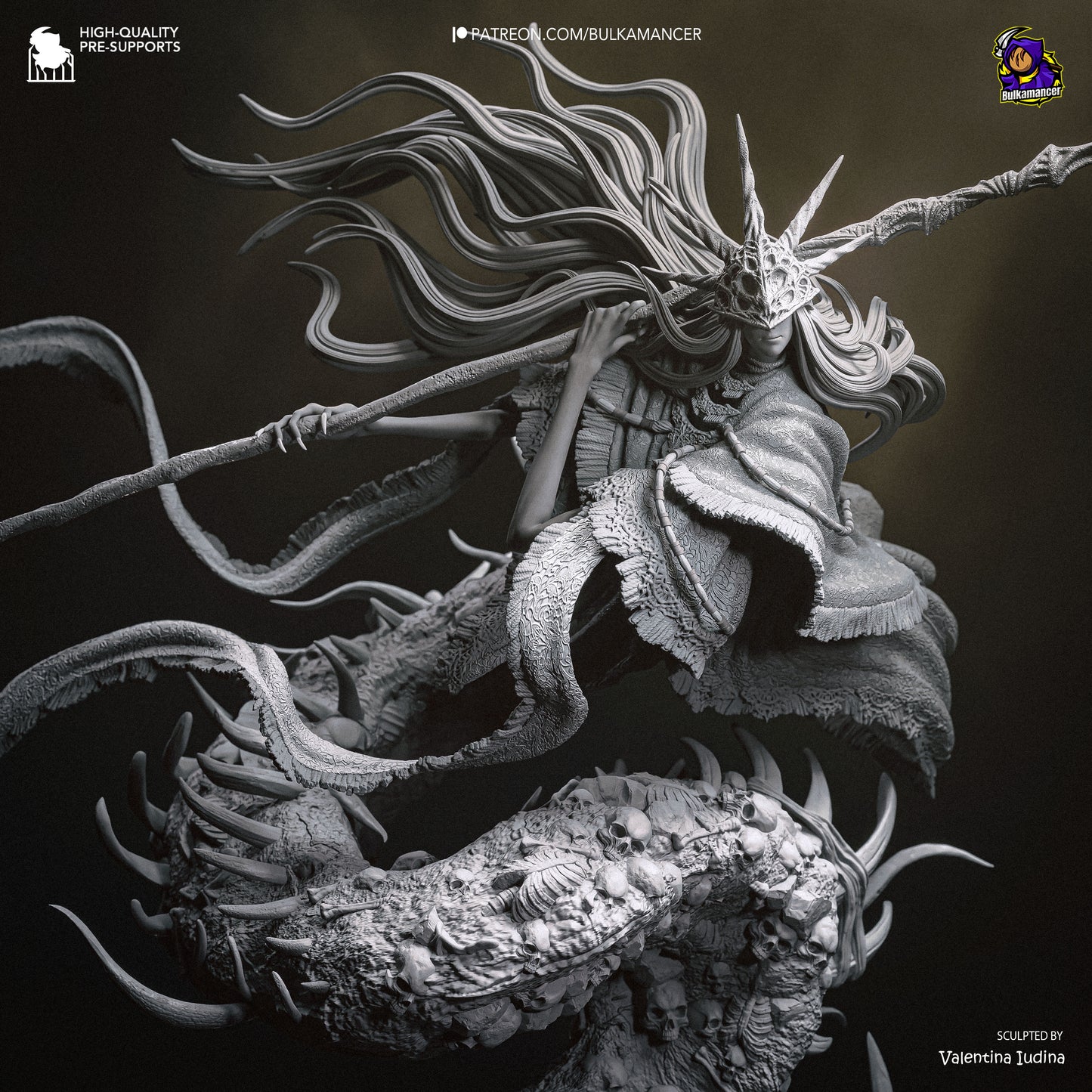 Aldritch by Bulkamancer | High Quality Resin Print | Painted Commissions available!