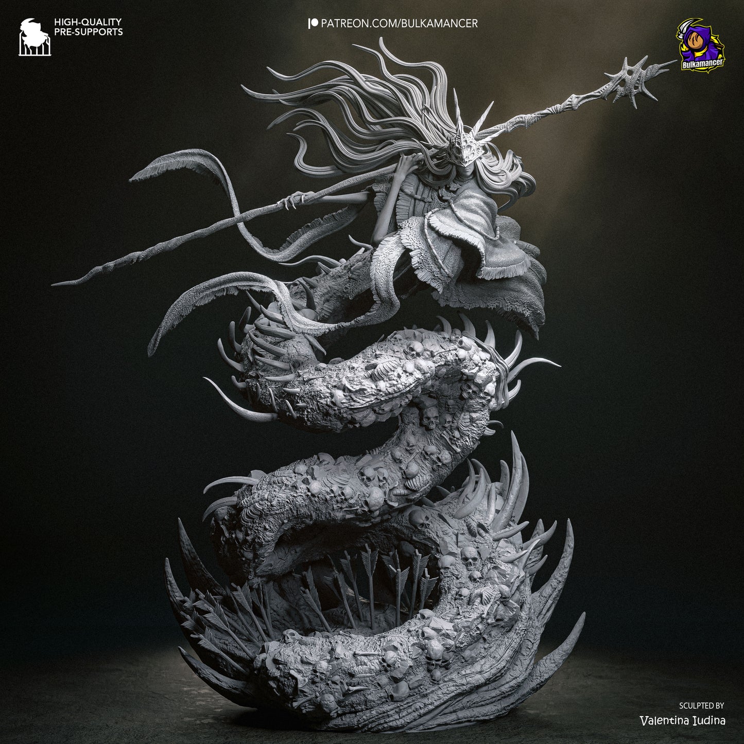 Aldritch by Bulkamancer | High Quality Resin Print | Painted Commissions available!