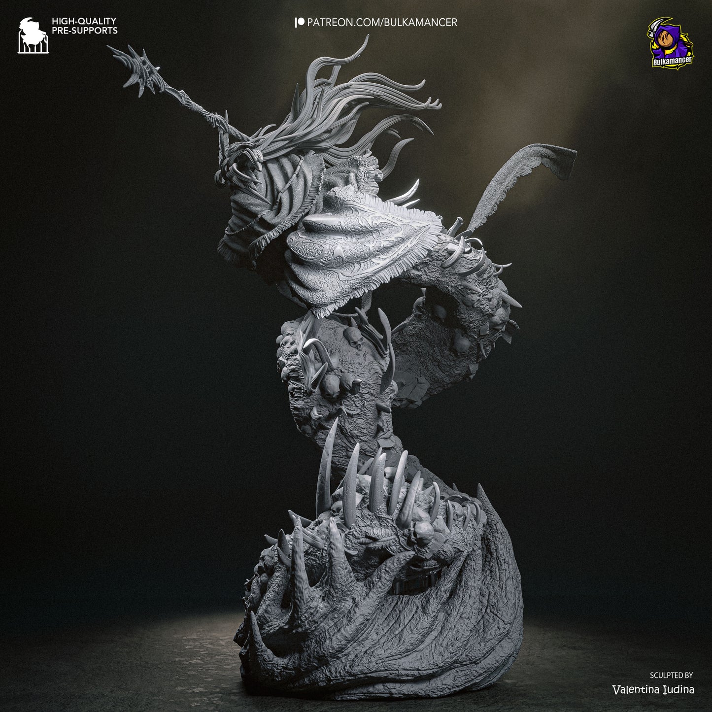 Aldritch by Bulkamancer | High Quality Resin Print | Painted Commissions available!