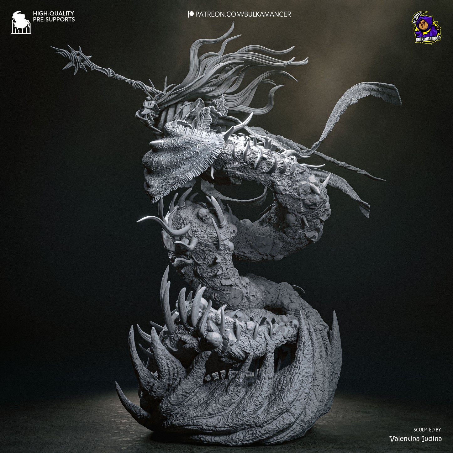 Aldritch by Bulkamancer | High Quality Resin Print | Painted Commissions available!