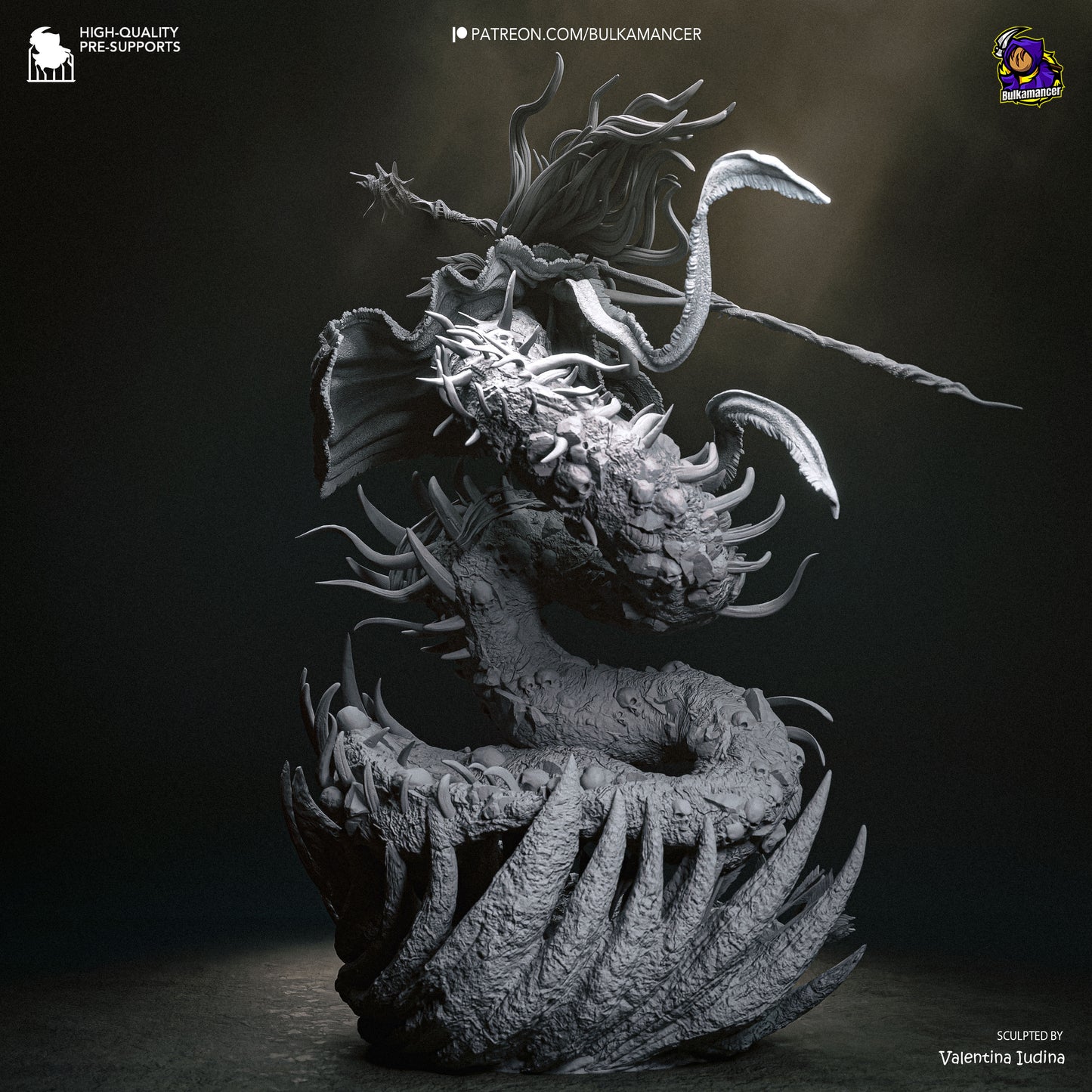 Aldritch by Bulkamancer | High Quality Resin Print | Painted Commissions available!