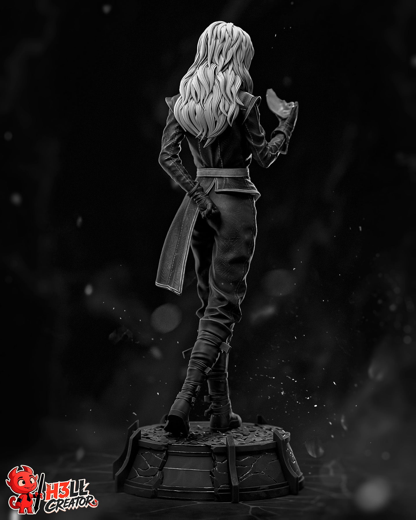 Alicia from Clair Obscur by h3ll creator | High Quality Resin Print | Painted Commissions available!