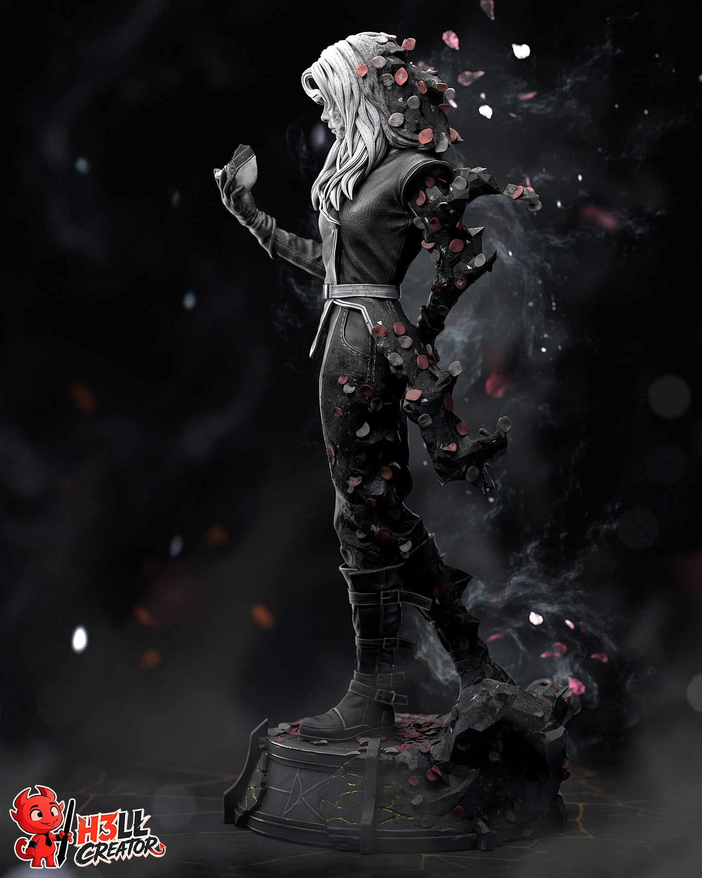 Alicia from Clair Obscur by h3ll creator | High Quality Resin Print | Painted Commissions available!