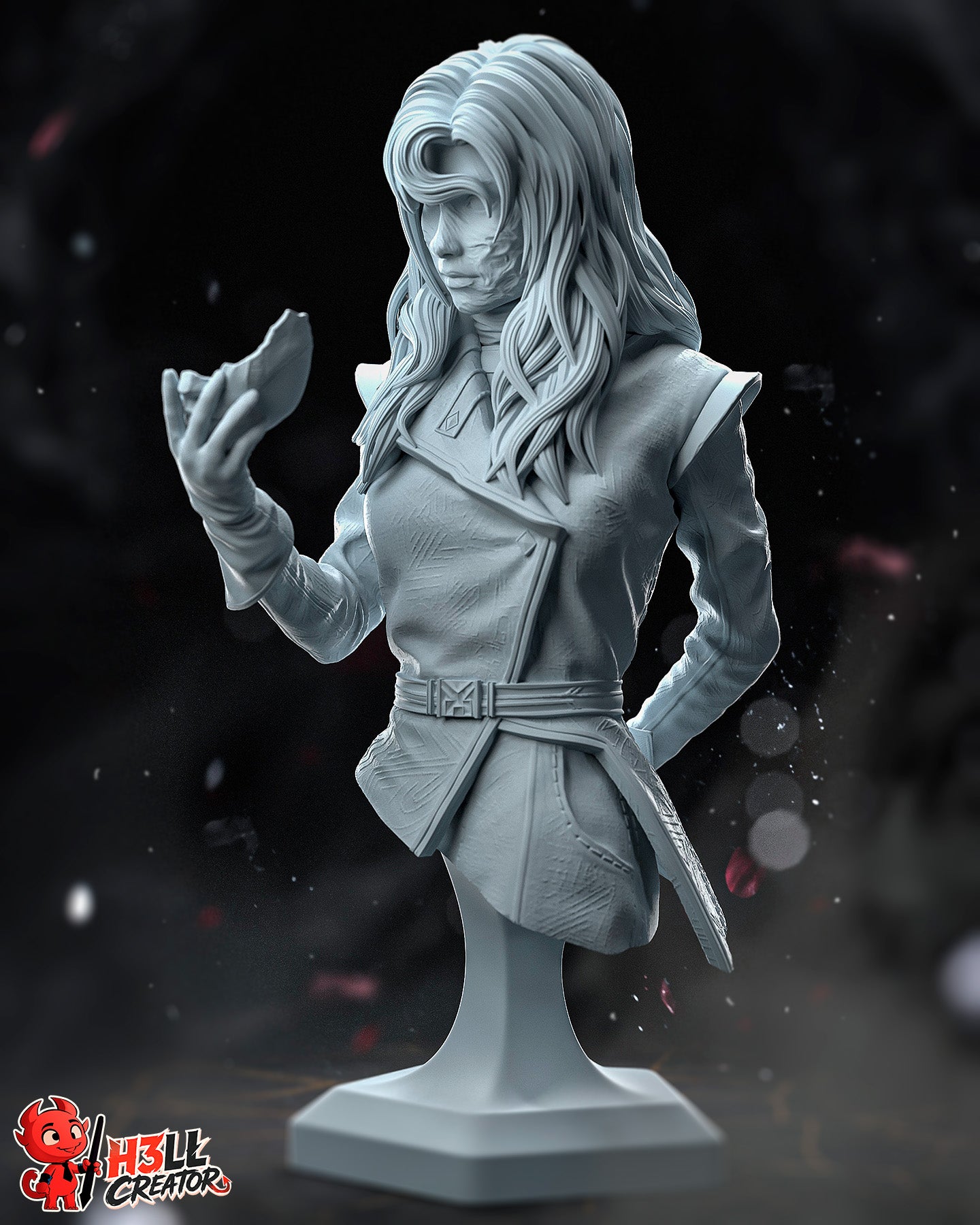 Alicia from Clair Obscur by h3ll creator | High Quality Resin Print | Painted Commissions available!