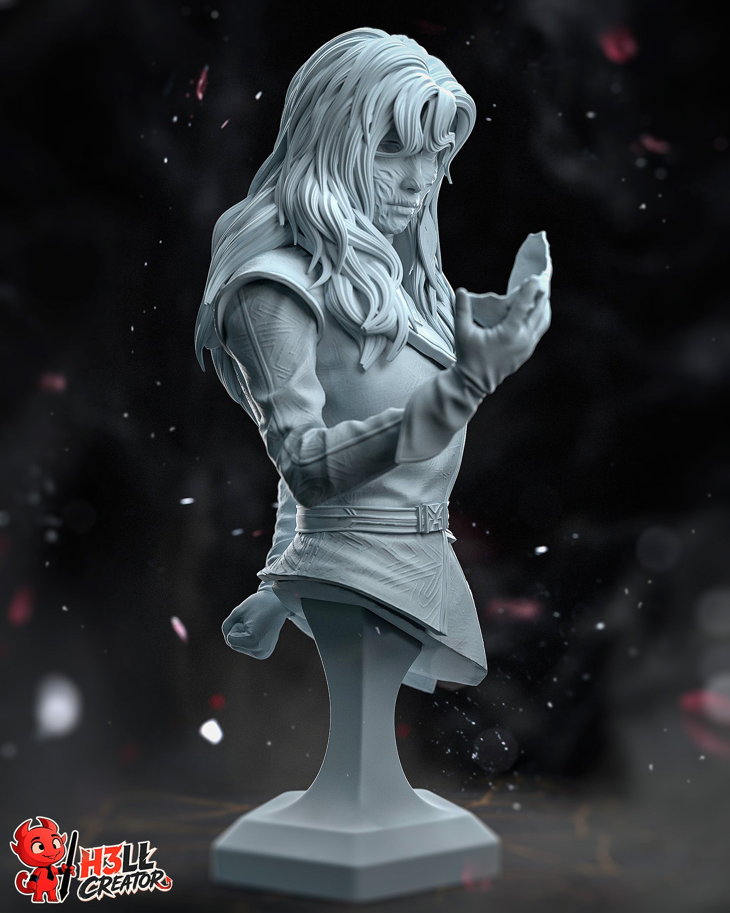 Alicia from Clair Obscur by h3ll creator | High Quality Resin Print | Painted Commissions available!