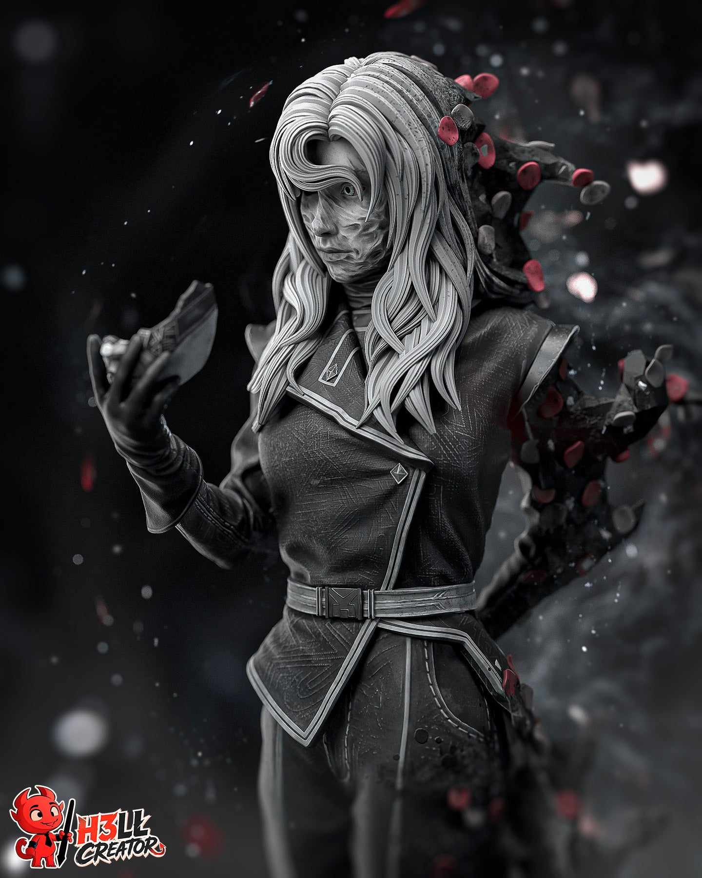 Alicia from Clair Obscur by h3ll creator | High Quality Resin Print | Painted Commissions available!