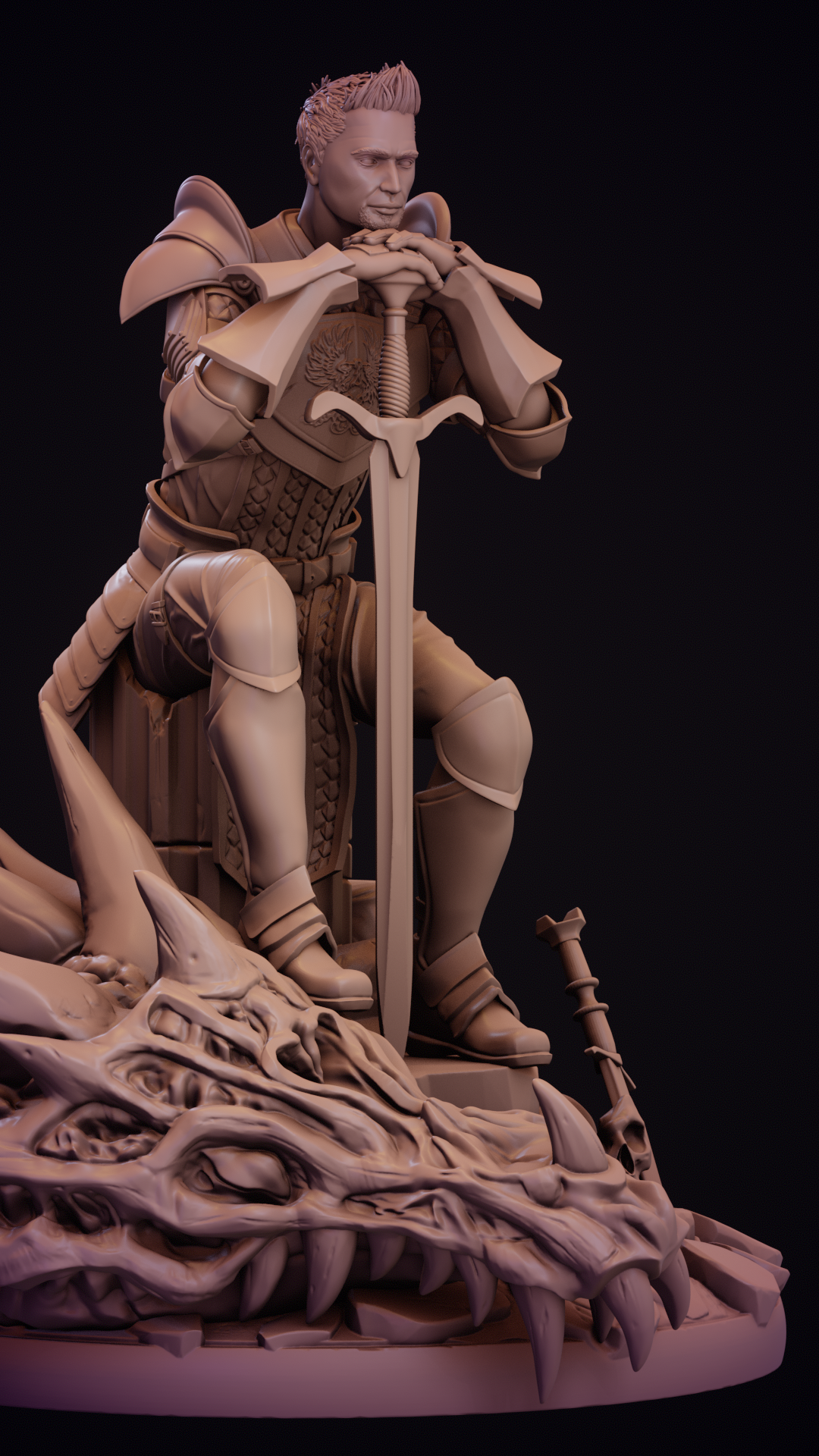 Alistair from Dragon Age Fan-Made Model by Skullpture - LIMITED EDITION - Sephiknot