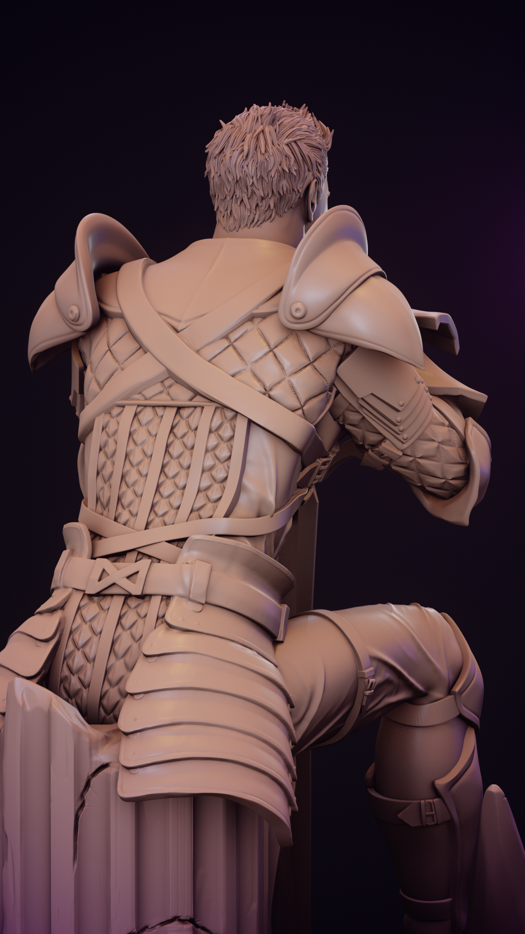 Alistair from Dragon Age Fan-Made Model by Skullpture - LIMITED EDITION - Sephiknot