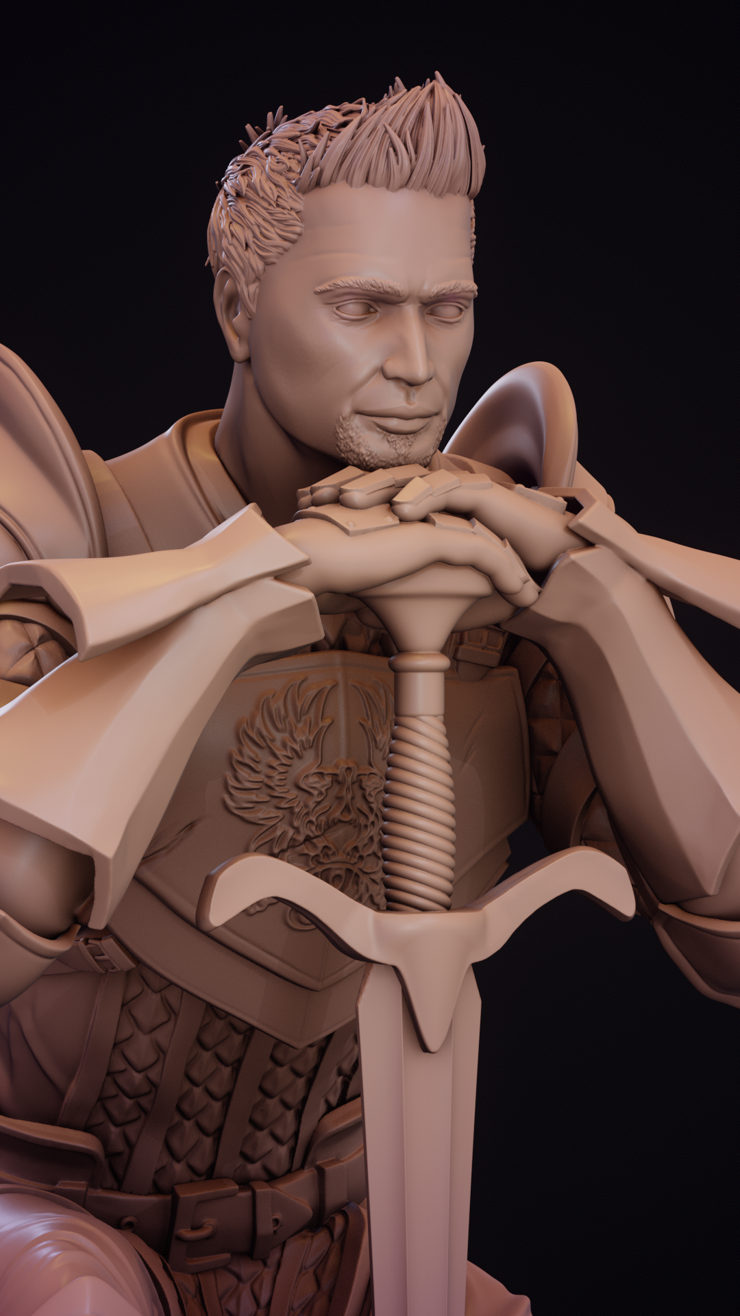Alistair from Dragon Age Fan-Made Model by Skullpture - LIMITED EDITION - Sephiknot