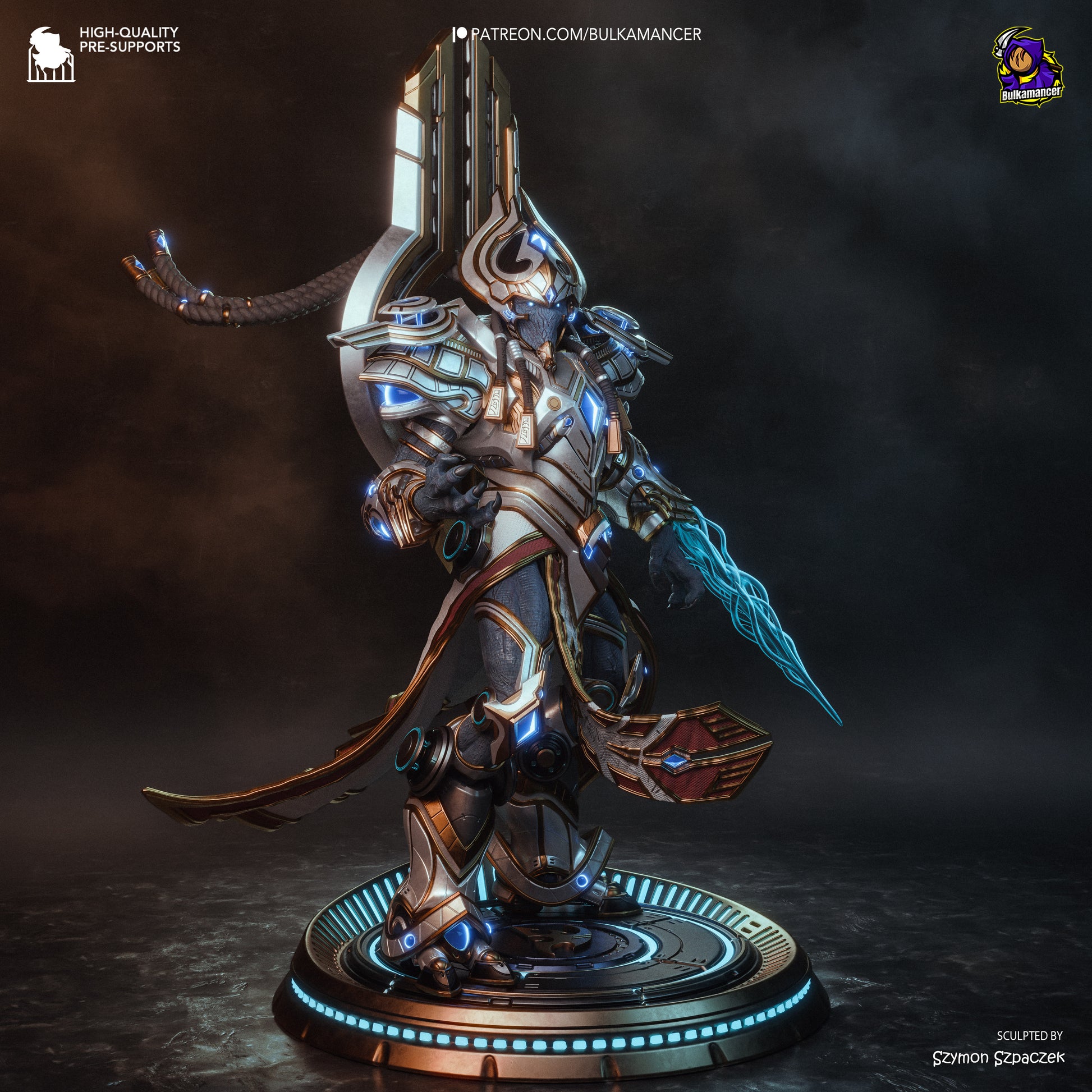 Starcraft Artanis Garage Kit | Fanmade Model by Bulkamancer | leader of the Daelaam | 3D Printed - Sephiknot