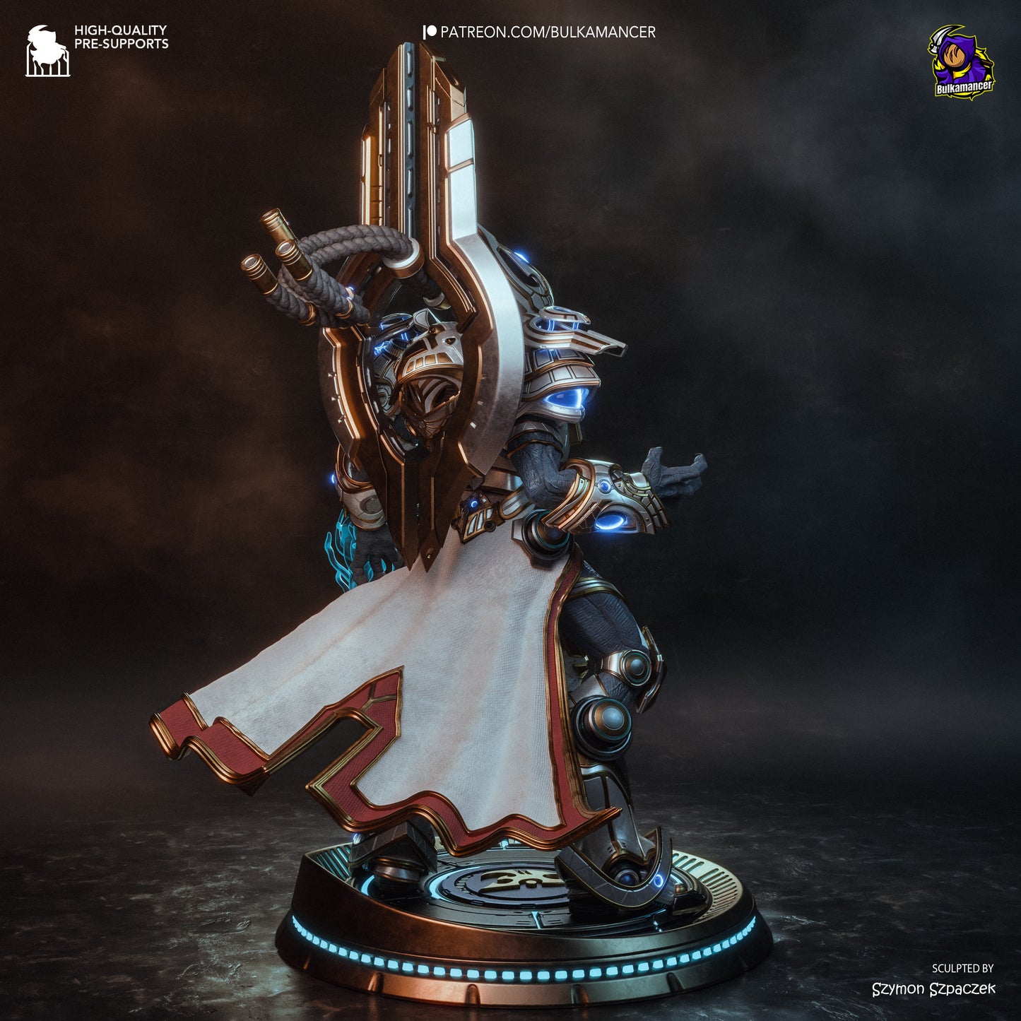 Starcraft Artanis Garage Kit | Fanmade Model by Bulkamancer | leader of the Daelaam | 3D Printed - Sephiknot