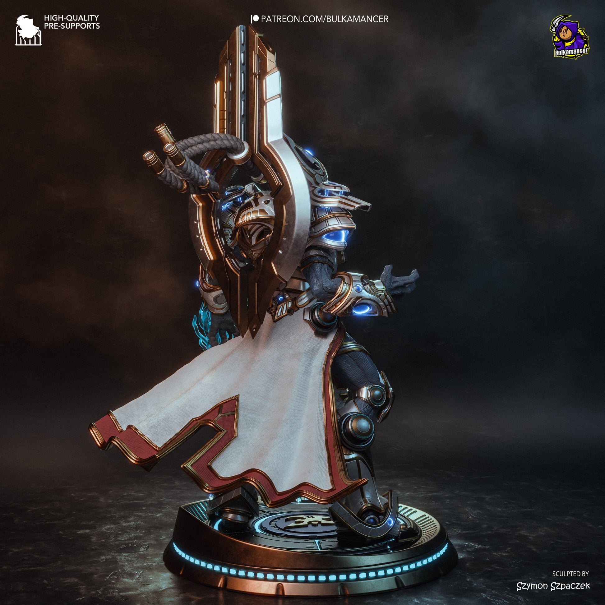 Starcraft Artanis Garage Kit | Fanmade Model by Bulkamancer | leader of the Daelaam | 3D Printed - Sephiknot