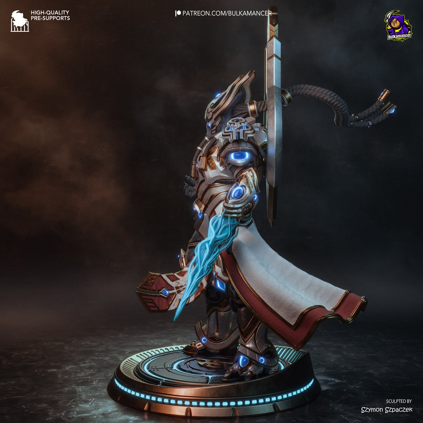 Starcraft Artanis Garage Kit | Fanmade Model by Bulkamancer | leader of the Daelaam | 3D Printed - Sephiknot