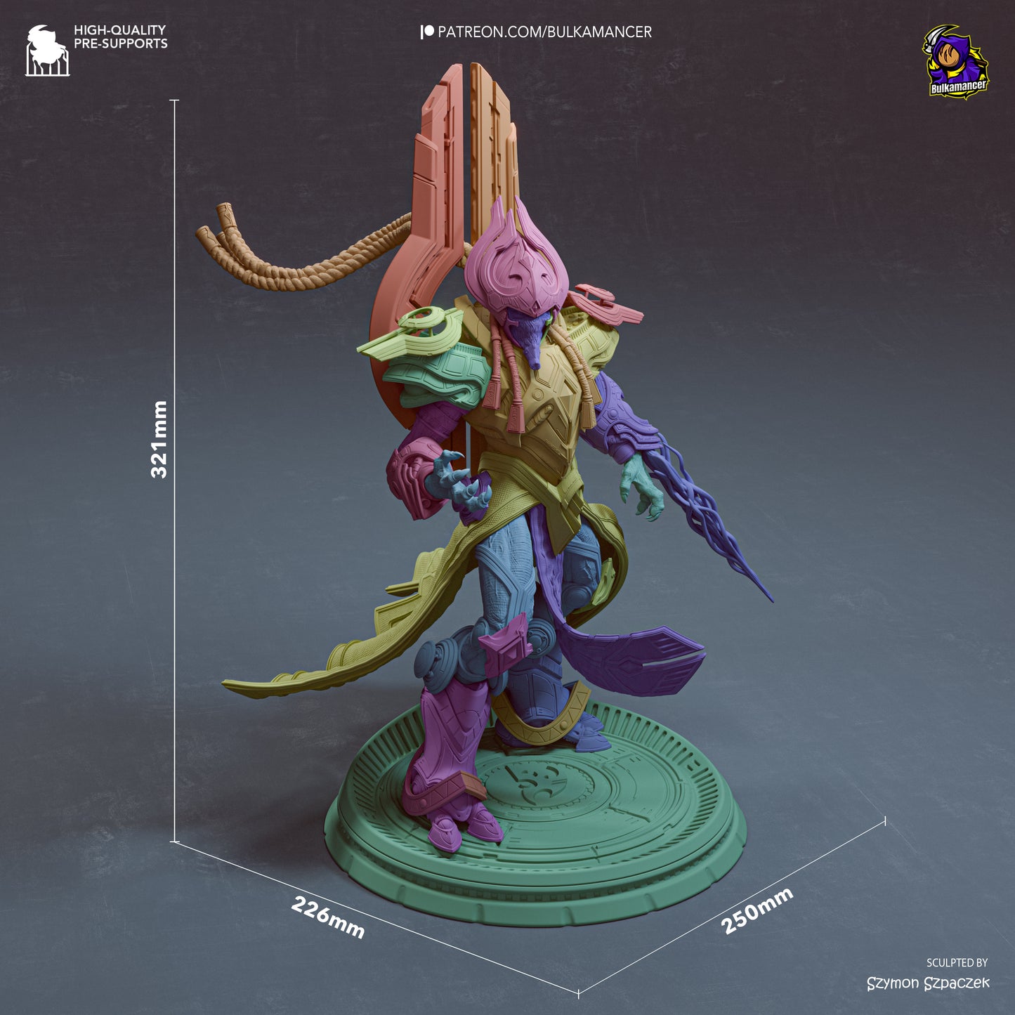 Starcraft Artanis Garage Kit | Fanmade Model by Bulkamancer | leader of the Daelaam | 3D Printed - Sephiknot