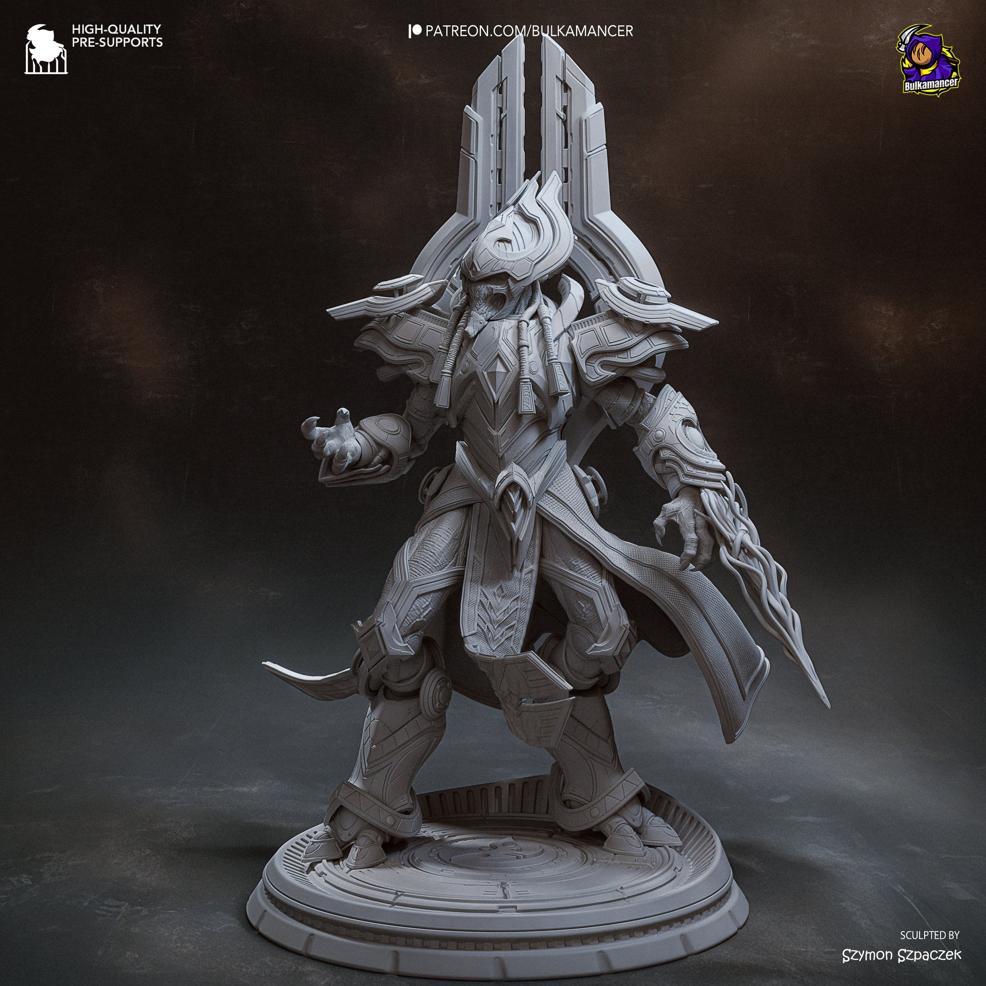 Starcraft Artanis Garage Kit | Fanmade Model by Bulkamancer | leader of the Daelaam | 3D Printed - Sephiknot