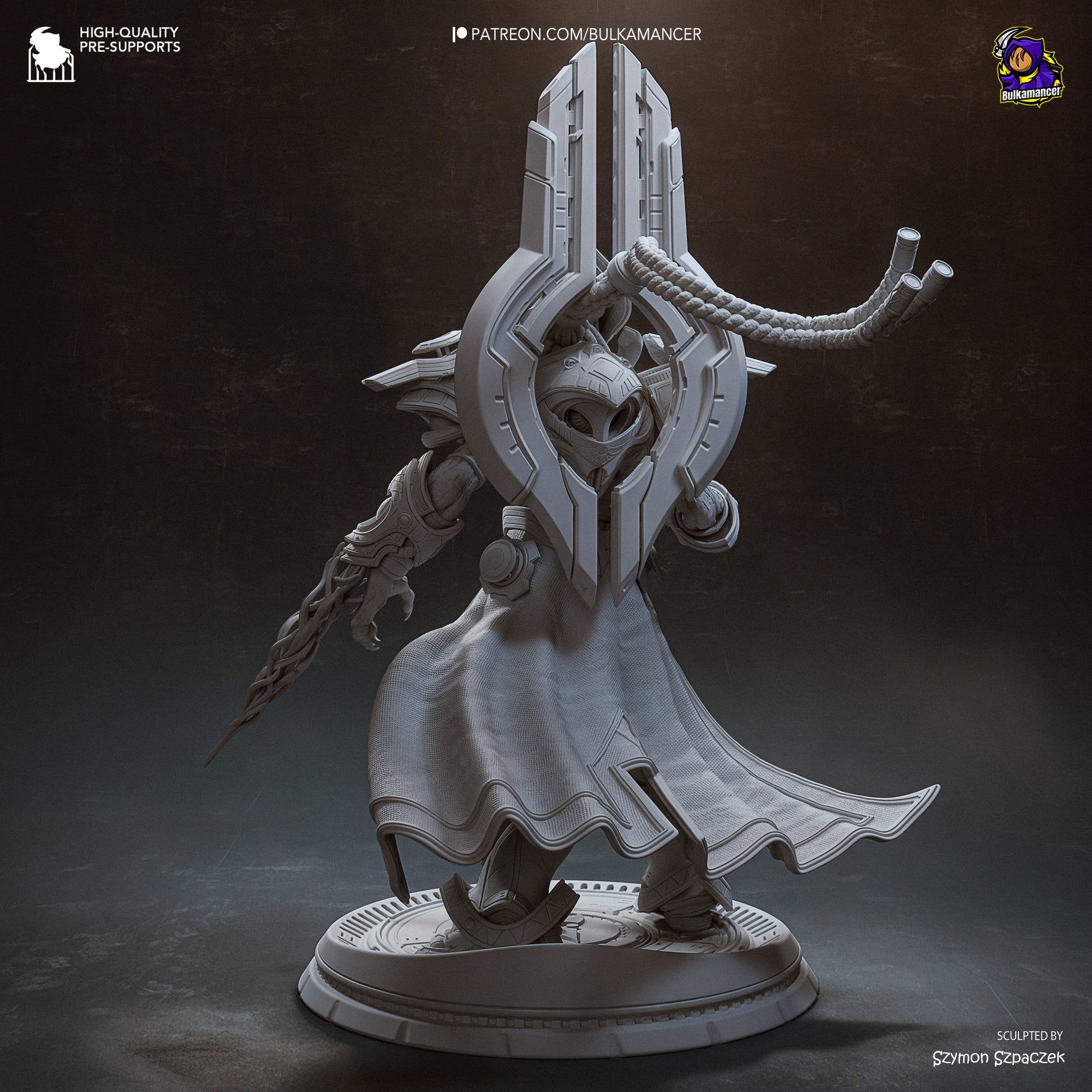 Starcraft Artanis Garage Kit | Fanmade Model by Bulkamancer | leader of the Daelaam | 3D Printed - Sephiknot