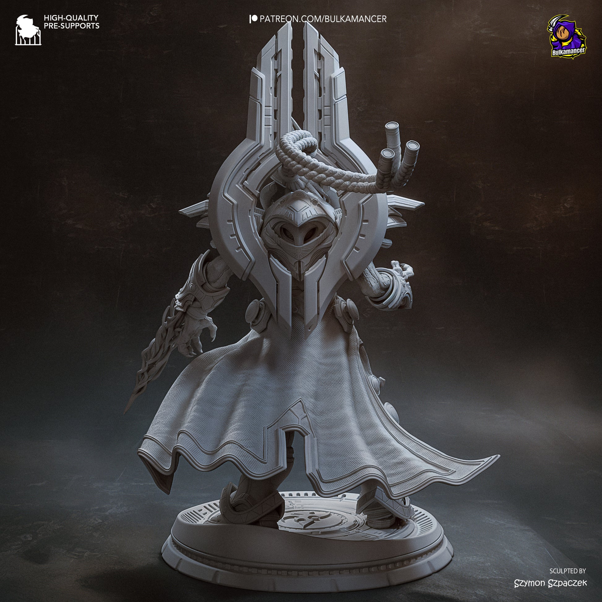 Starcraft Artanis Garage Kit | Fanmade Model by Bulkamancer | leader of the Daelaam | 3D Printed - Sephiknot