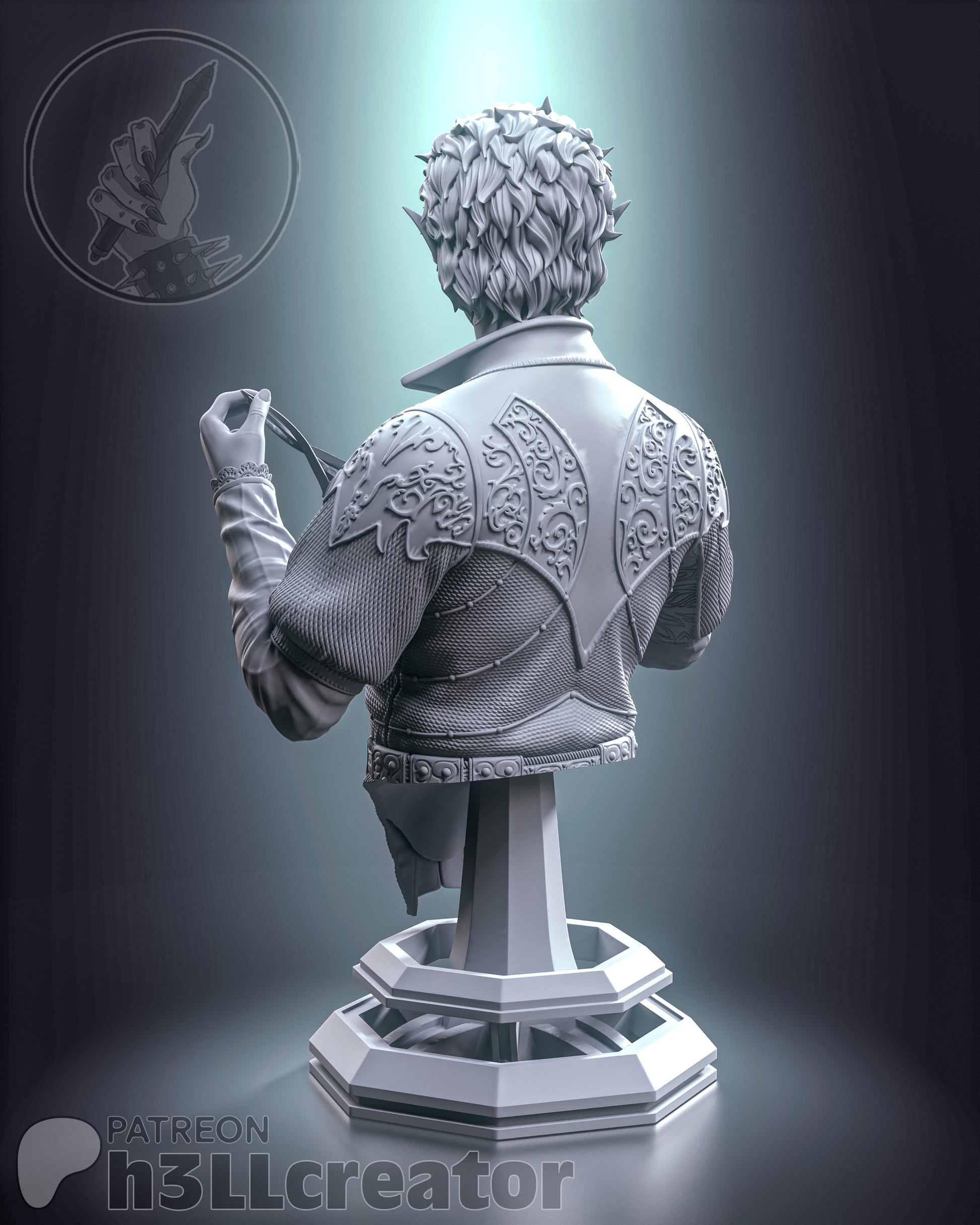 Baldurs Gate 3 Astarion Garage Kit | Fanmade Model | Totally not a vampire | 3D Printed - Sephiknot