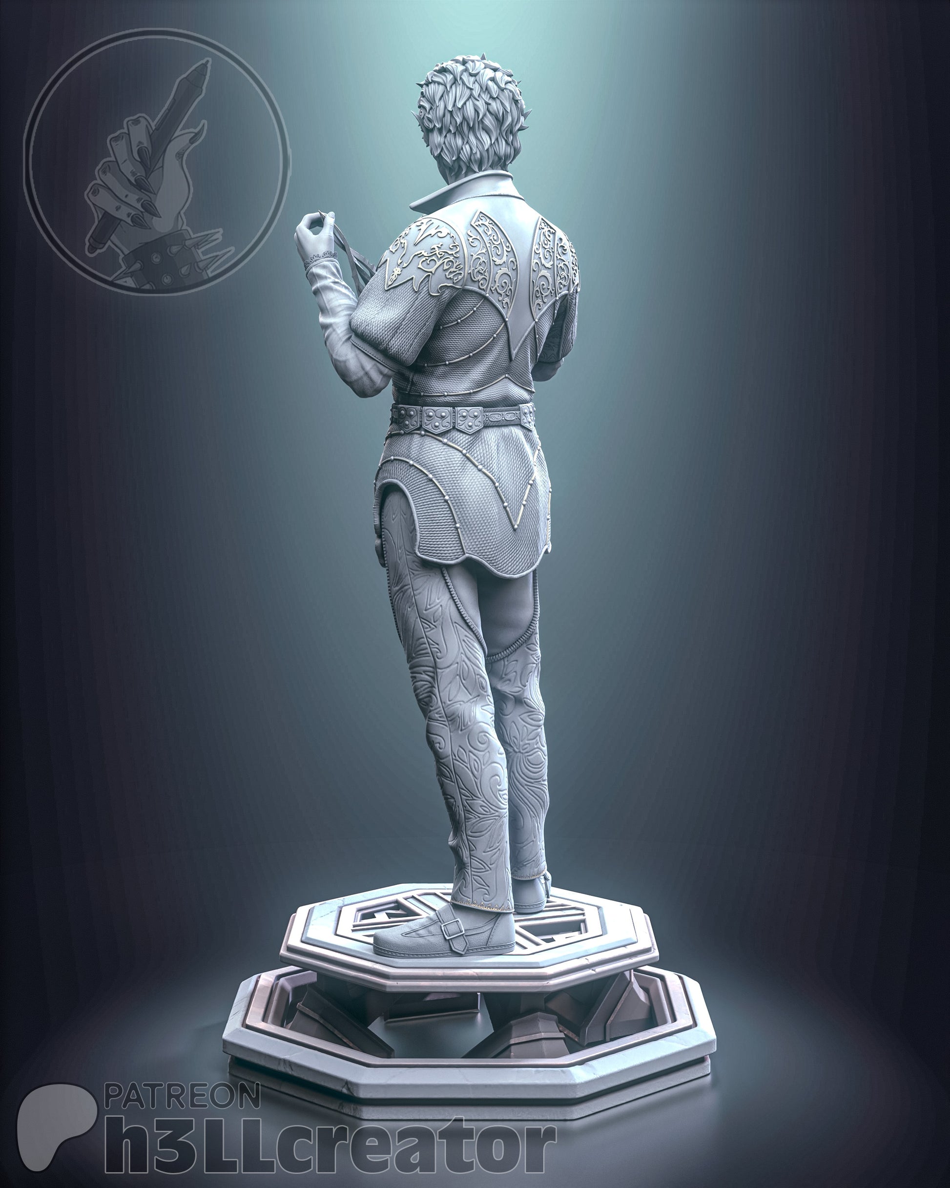 Baldurs Gate 3 Astarion Garage Kit | Fanmade Model | Totally not a vampire | 3D Printed - Sephiknot
