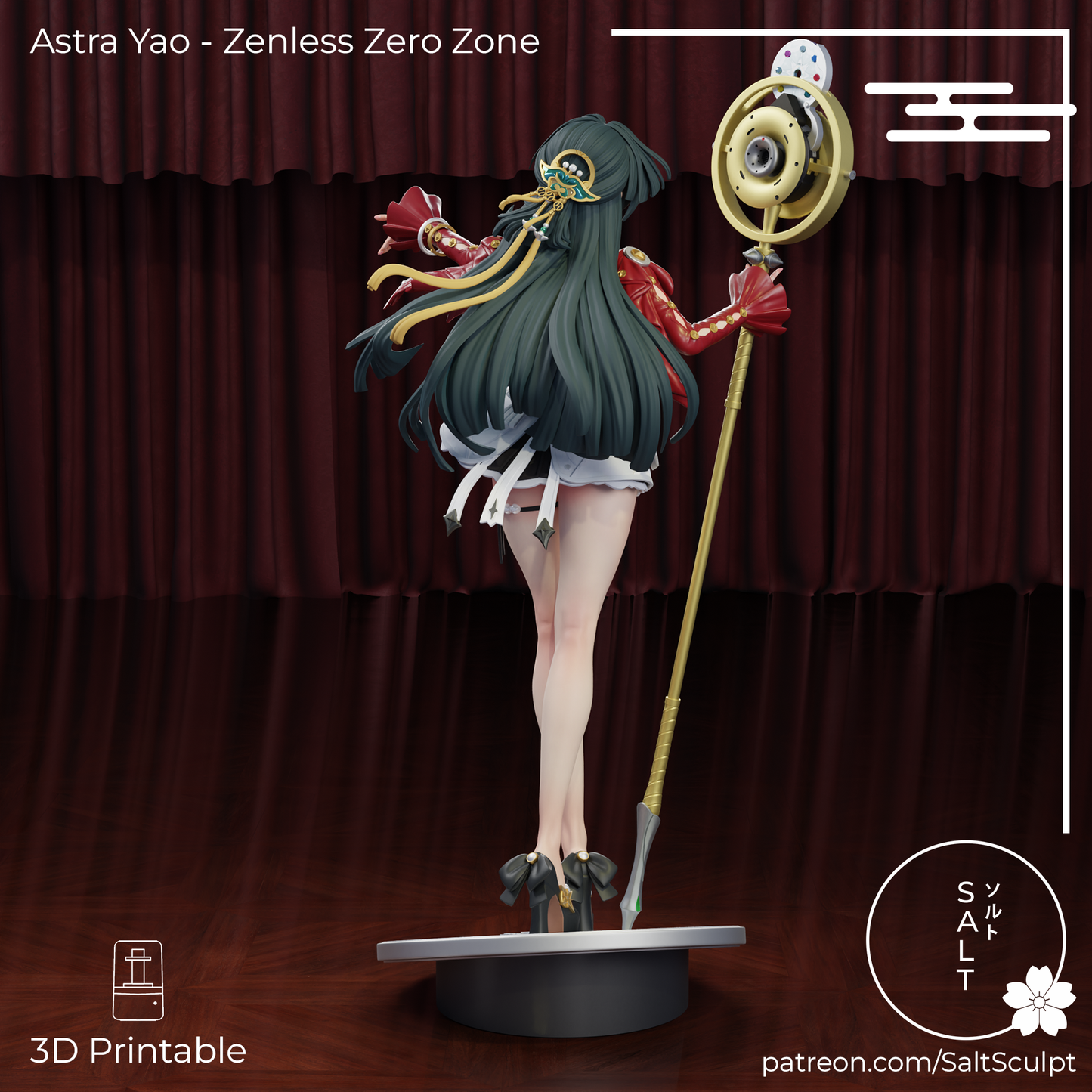 Astra Yao from ZZZ by SaltSculpts | High Quality Resin Print | Painted Commissions available! - Sephiknot