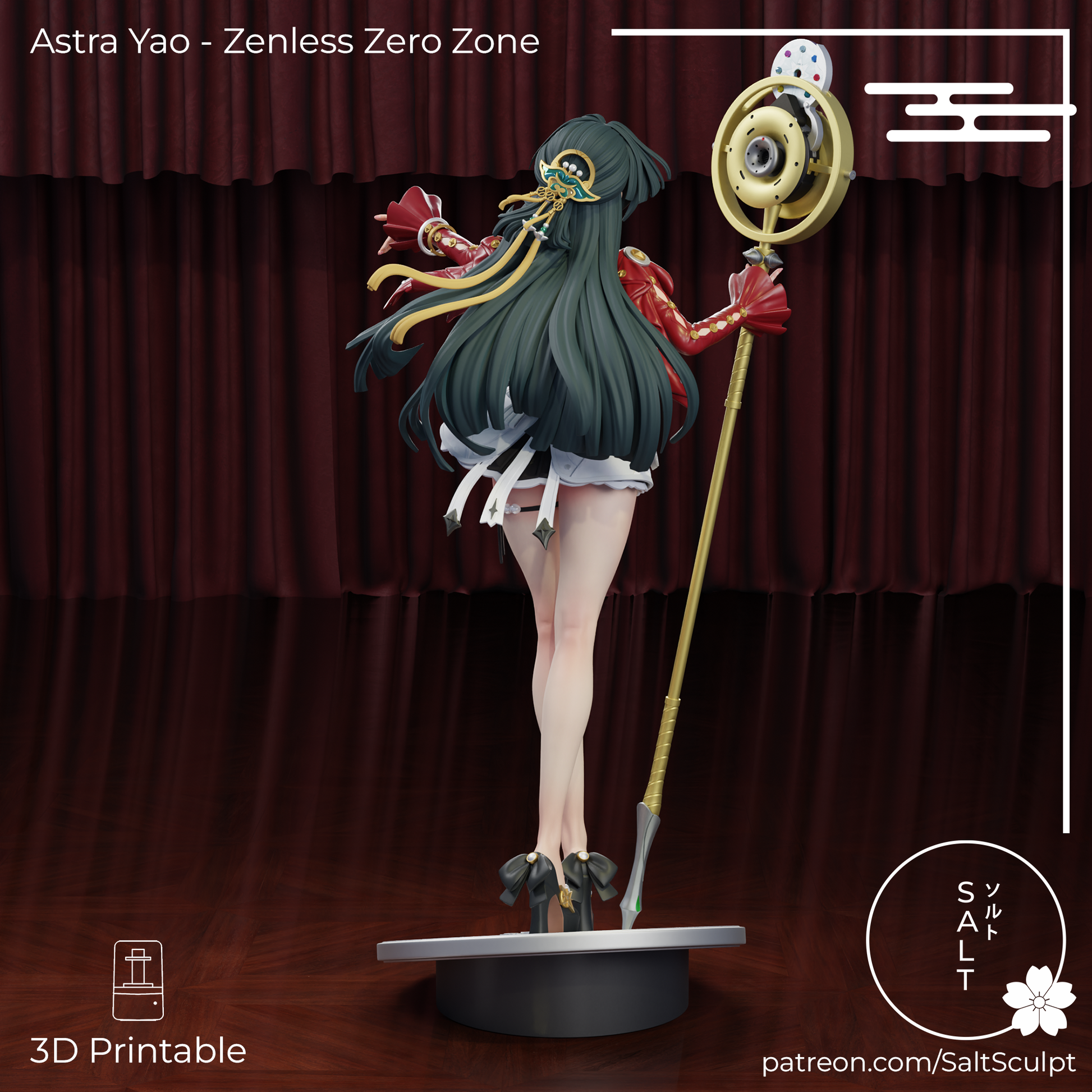 Astra Yao from ZZZ by SaltSculpts | High Quality Resin Print | Painted Commissions available! - Sephiknot