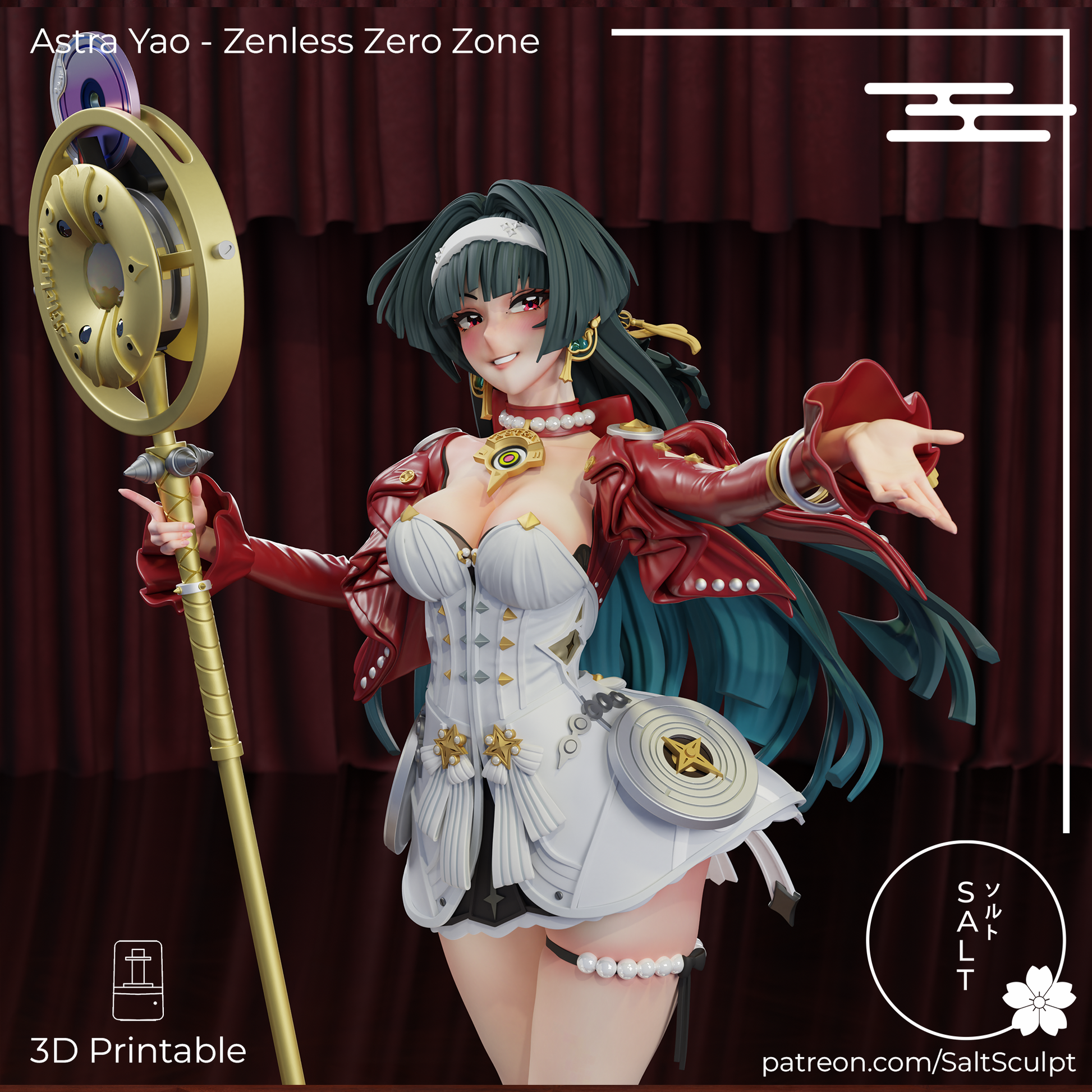 Astra Yao from ZZZ by SaltSculpts | High Quality Resin Print | Painted Commissions available! - Sephiknot