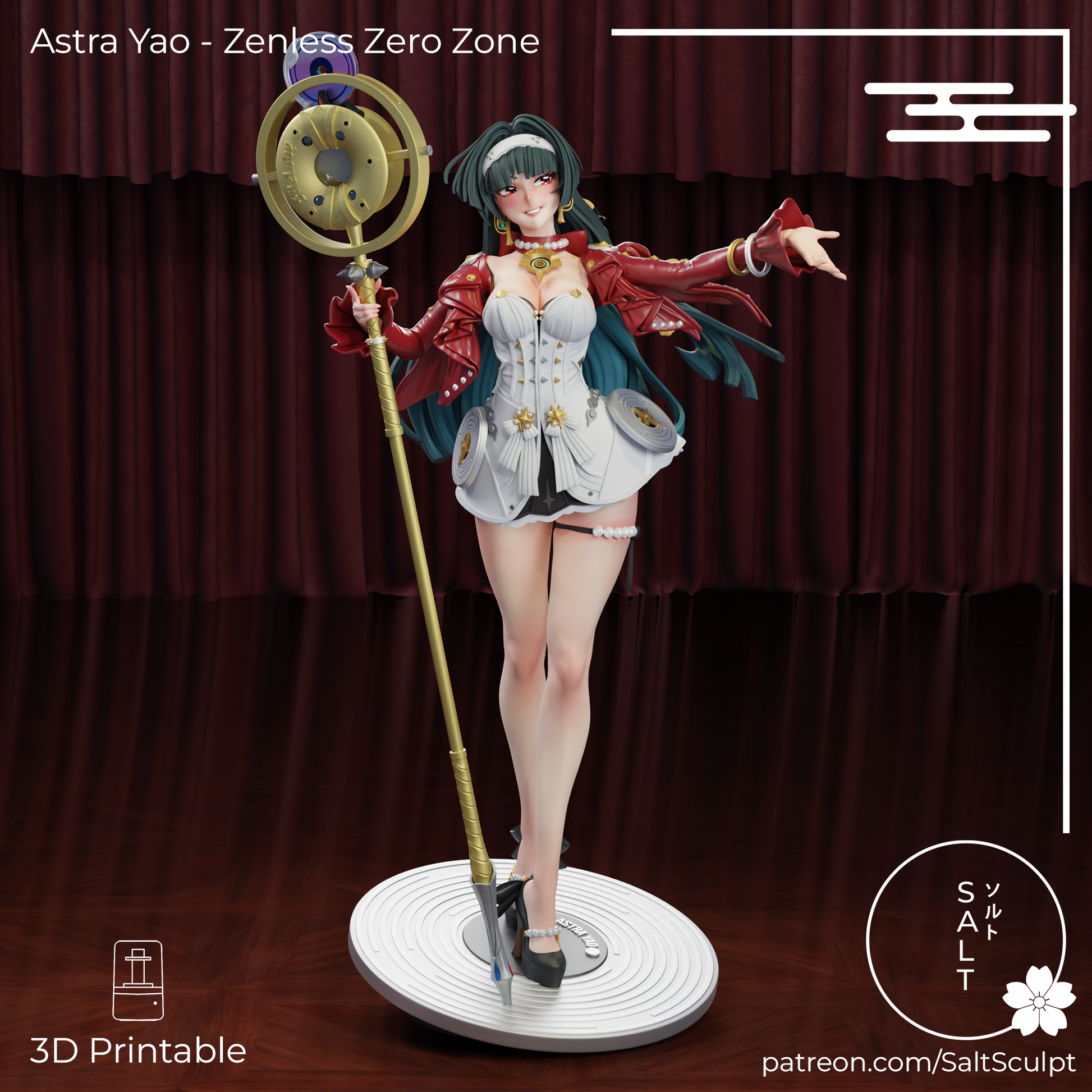 Astra Yao from ZZZ by SaltSculpts | High Quality Resin Print | Painted Commissions available! - Sephiknot