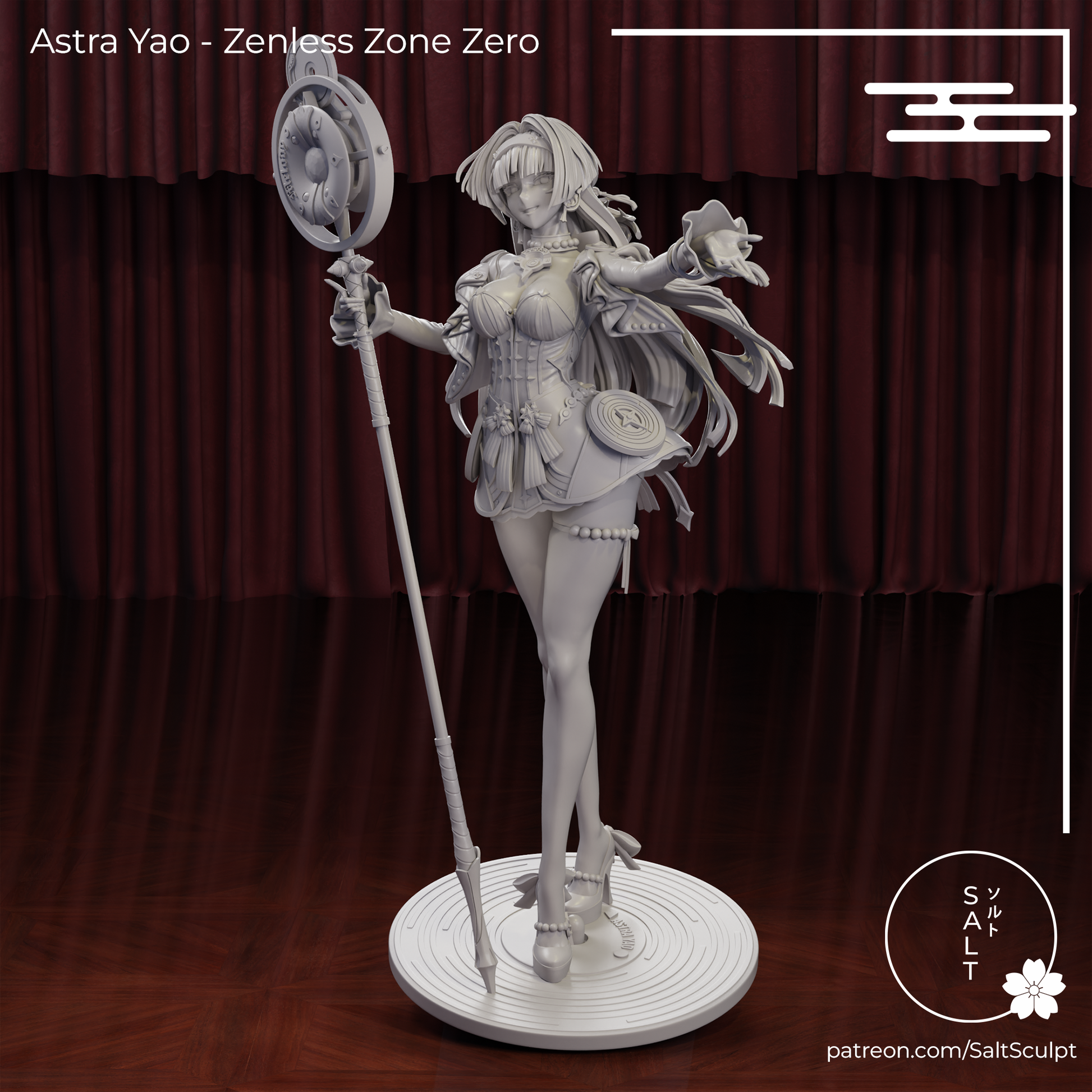 Astra Yao from ZZZ by SaltSculpts | High Quality Resin Print | Painted Commissions available! - Sephiknot