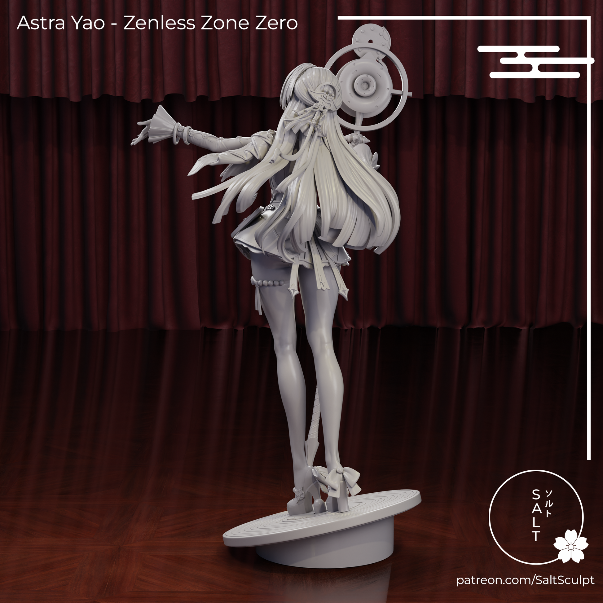 Astra Yao from ZZZ by SaltSculpts | High Quality Resin Print | Painted Commissions available! - Sephiknot