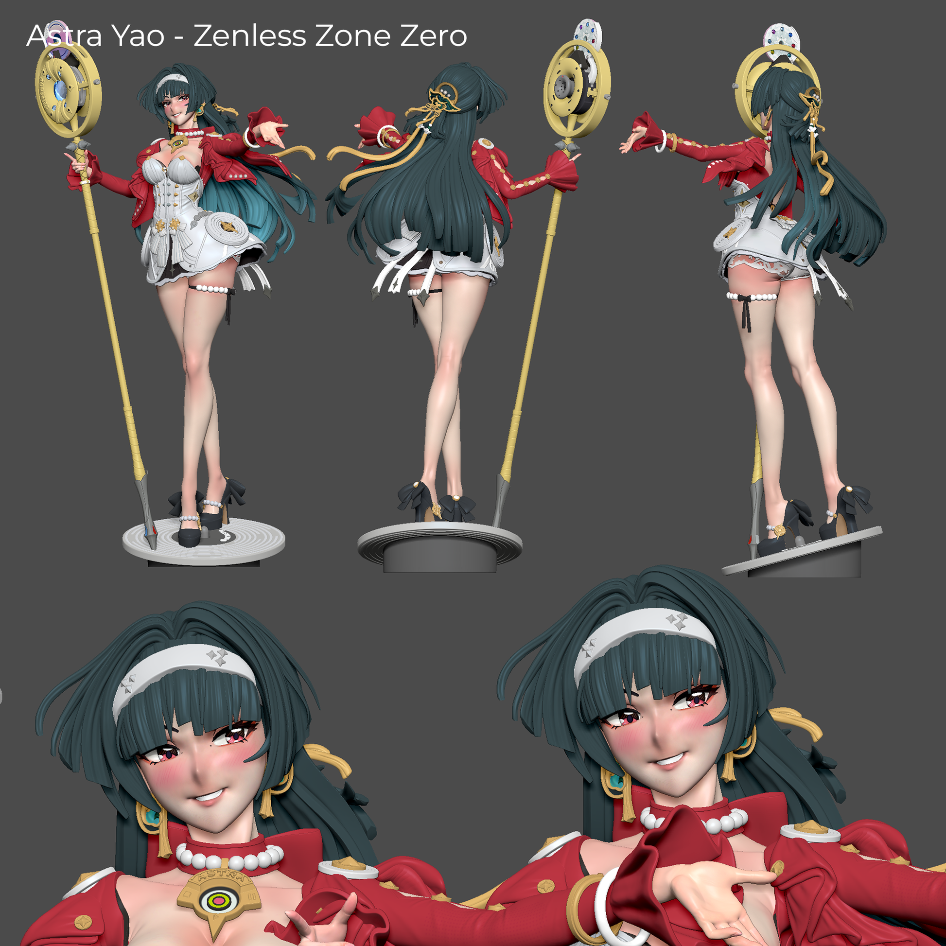 Astra Yao from ZZZ by SaltSculpts | High Quality Resin Print | Painted Commissions available! - Sephiknot