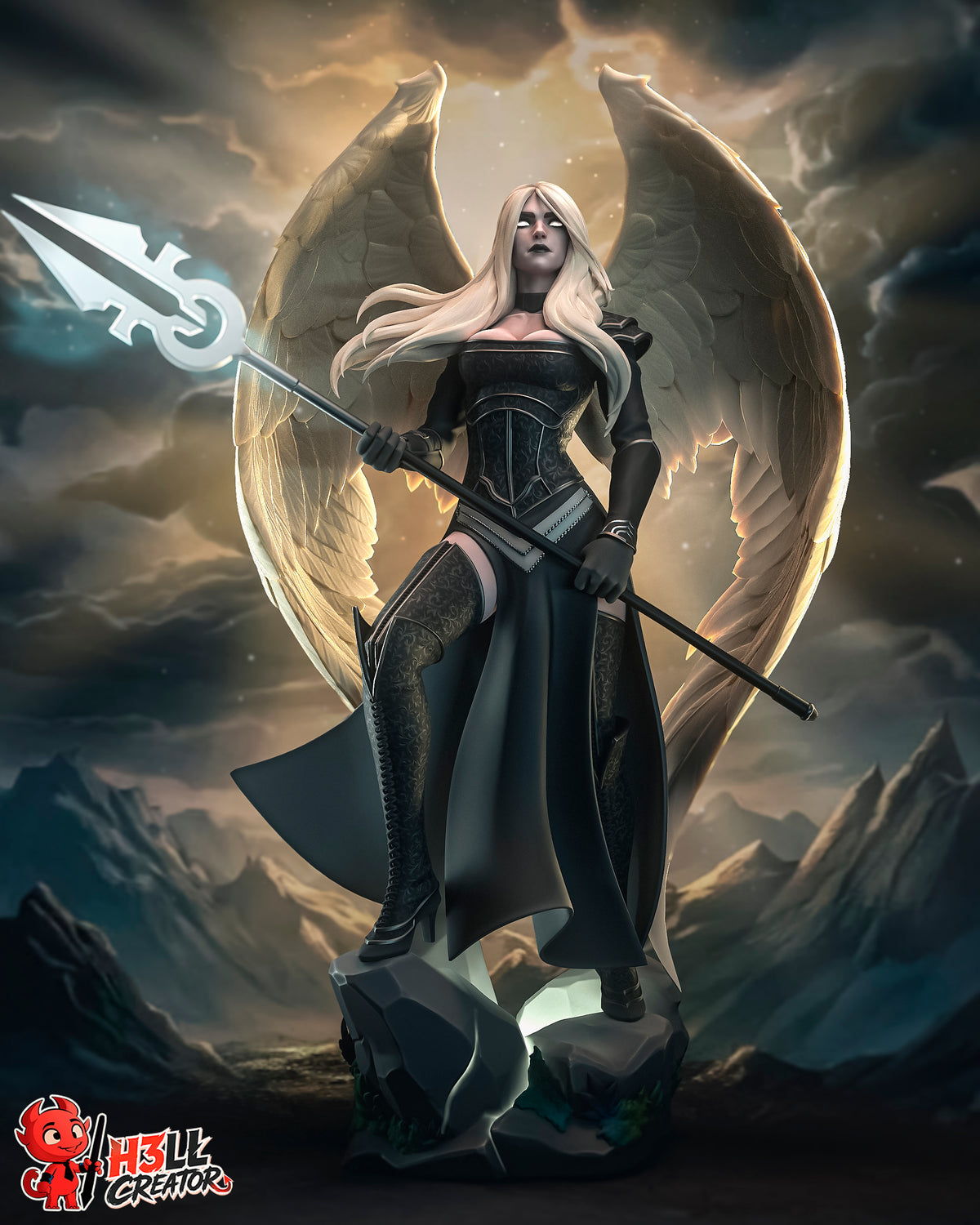 Avacyn by h3ll creator | High Quality Resin Print | Painted Commissions available!