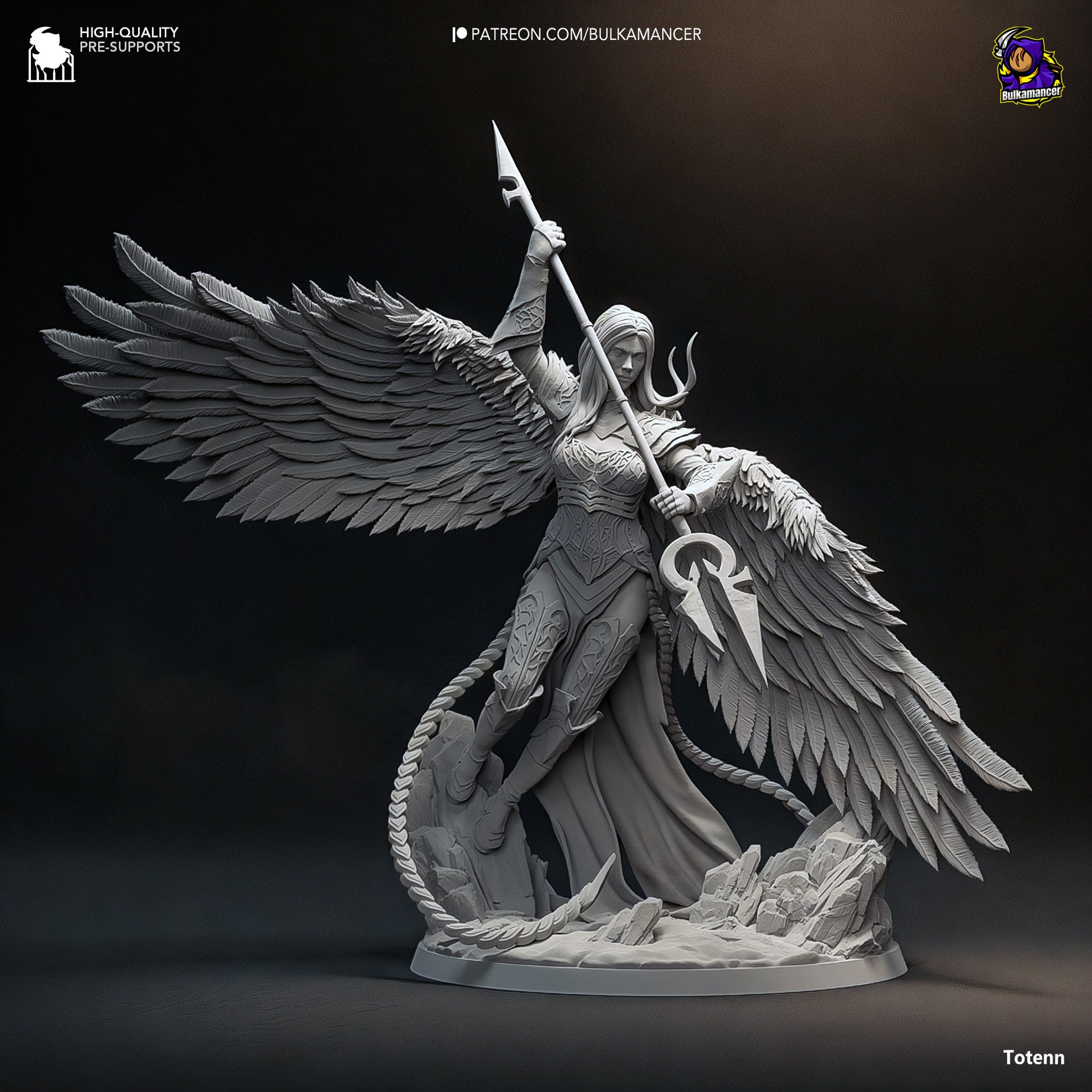 Avacyn The Purifier Garage Kit | Fanmade Model by Bulkamancer | 3D Printed - Sephiknot